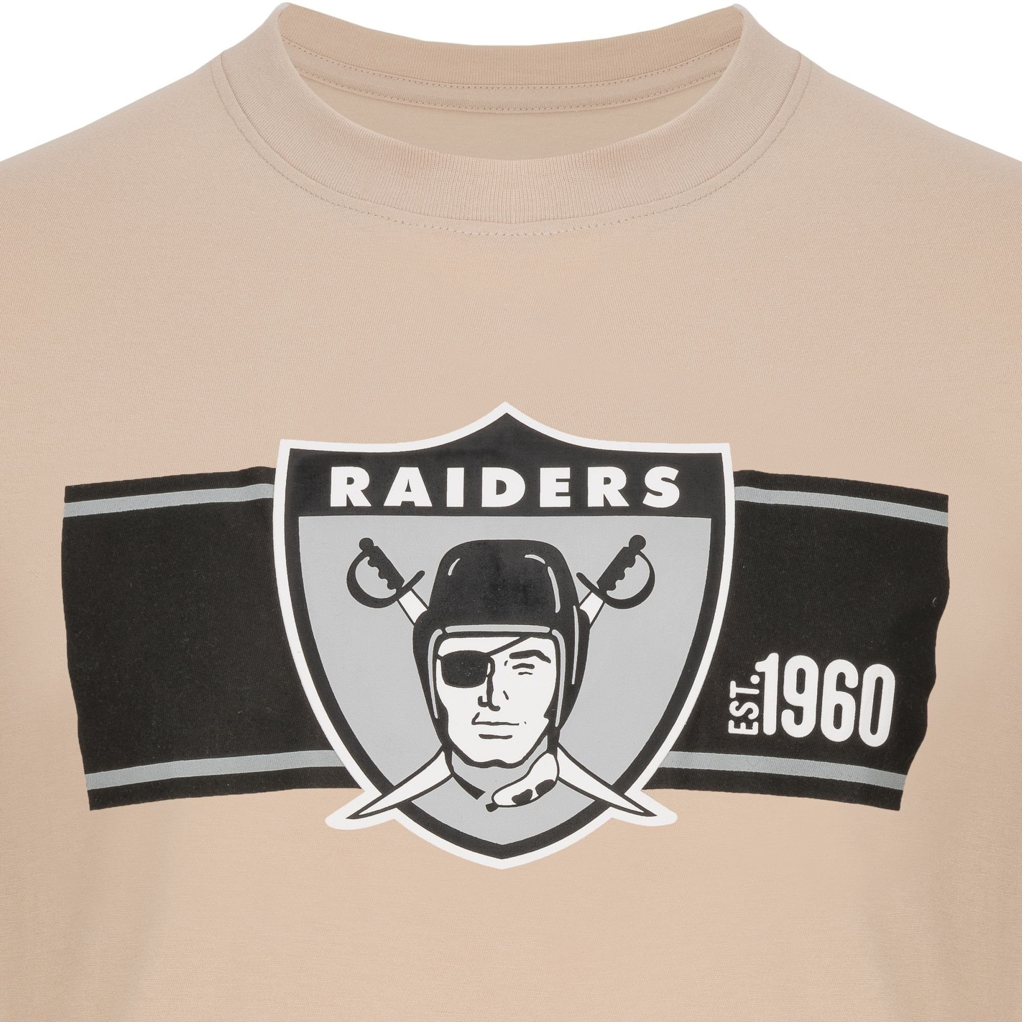 New Era Print-Shirt NFL Oakland Raiders SIDELINE