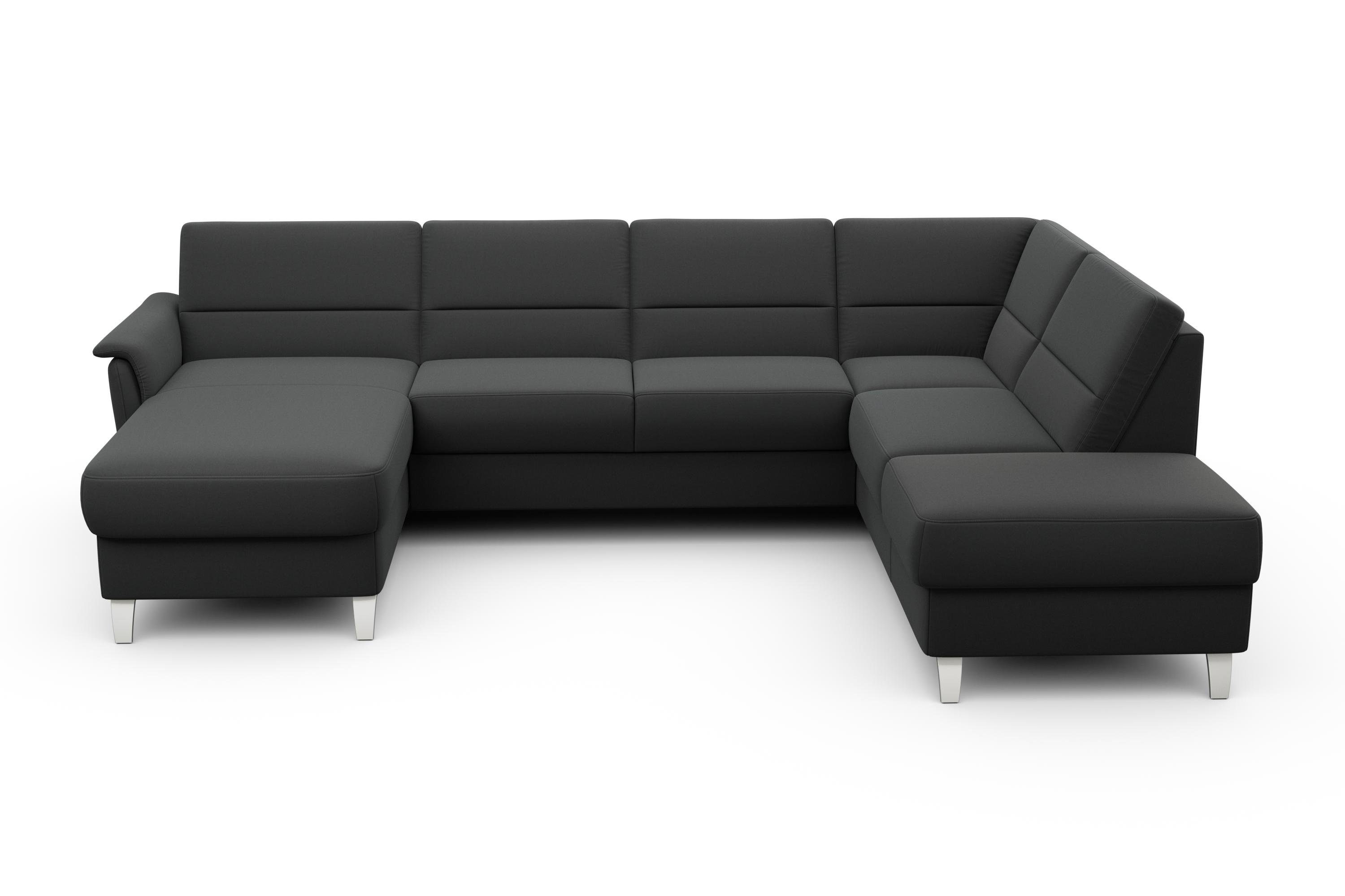 sit&more Wohnlandschaft "Palmera U-Form, B: 308 cm" Federkern, wahlweise mi günstig online kaufen