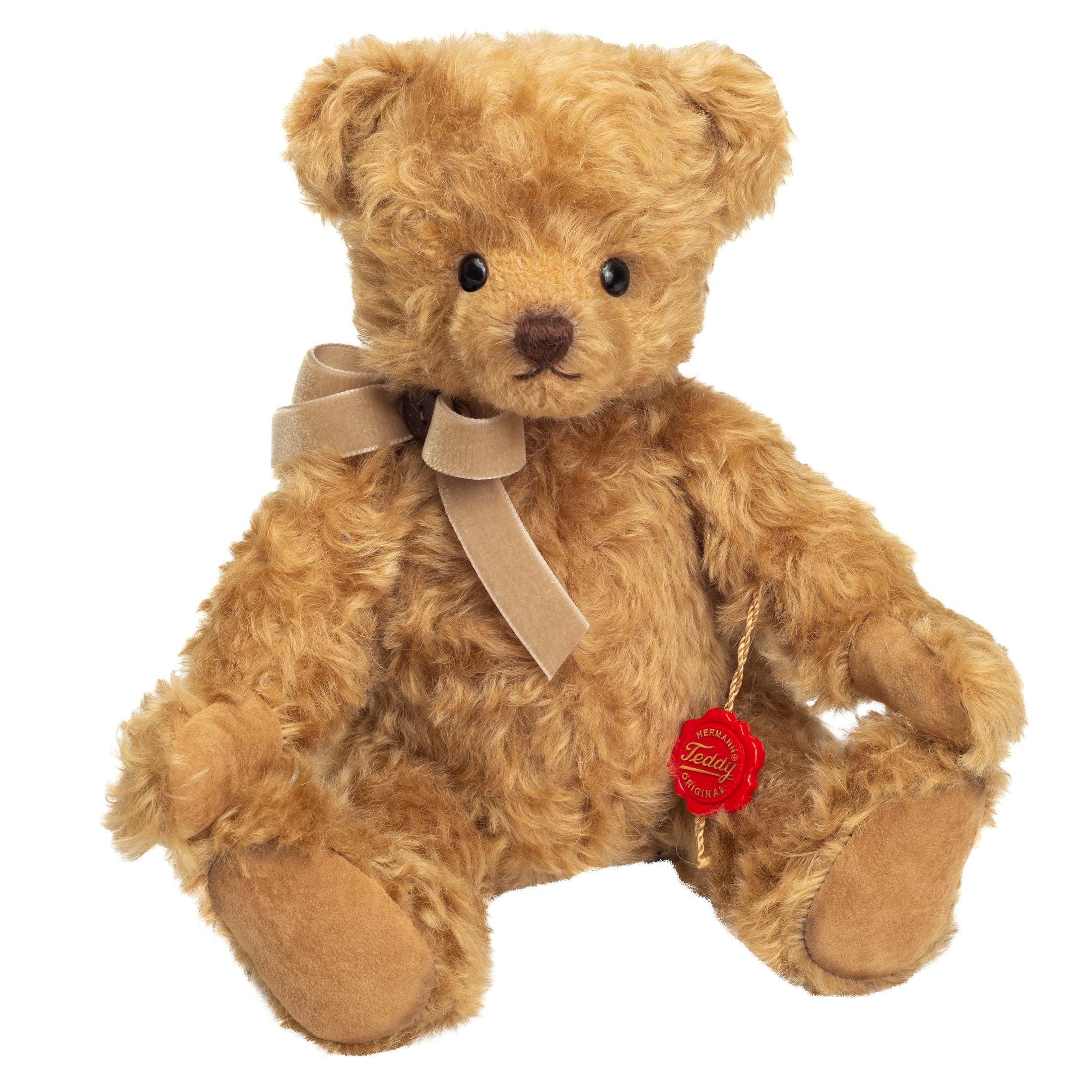 Teddy Hermann® Dekofigur Teddy Hermann Nostalgiebär 33 cm caramel