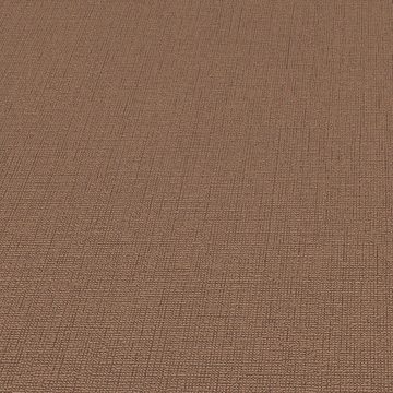 Erismann Vliestapete Textil Optik Struktur Einfarbig Modern Braun 10387-11 Collage Erismann