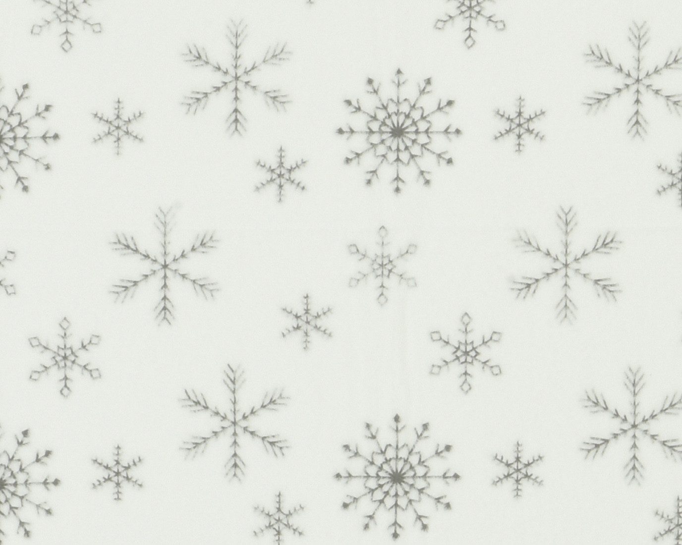 Wohndecke, Kaemingk, Kuscheldecke Fleecedecke mit Schneeflocken 150x200cm weiß / grau