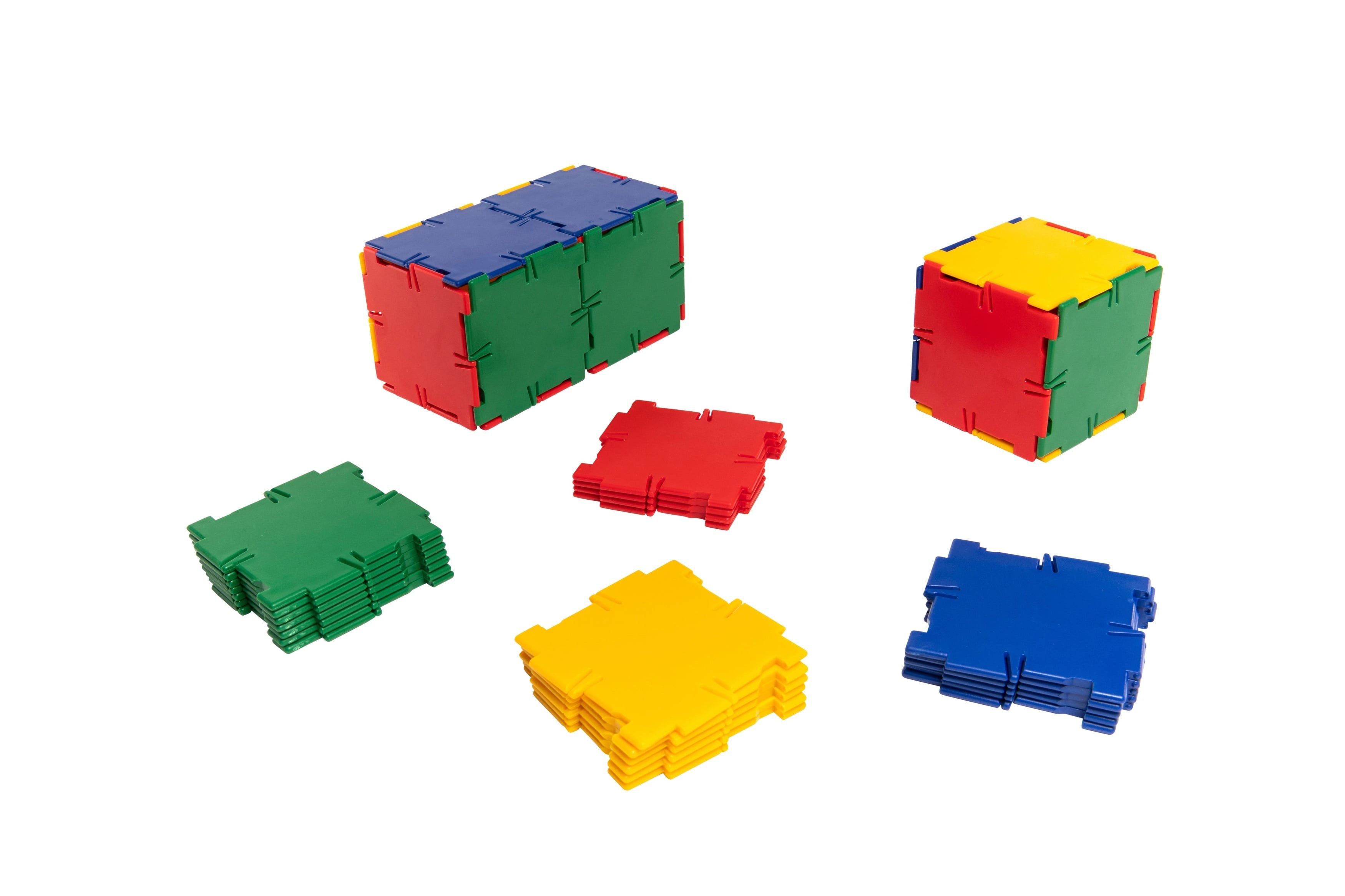 POLYDRON Lernspielzeug Quadrate, 36-teilig