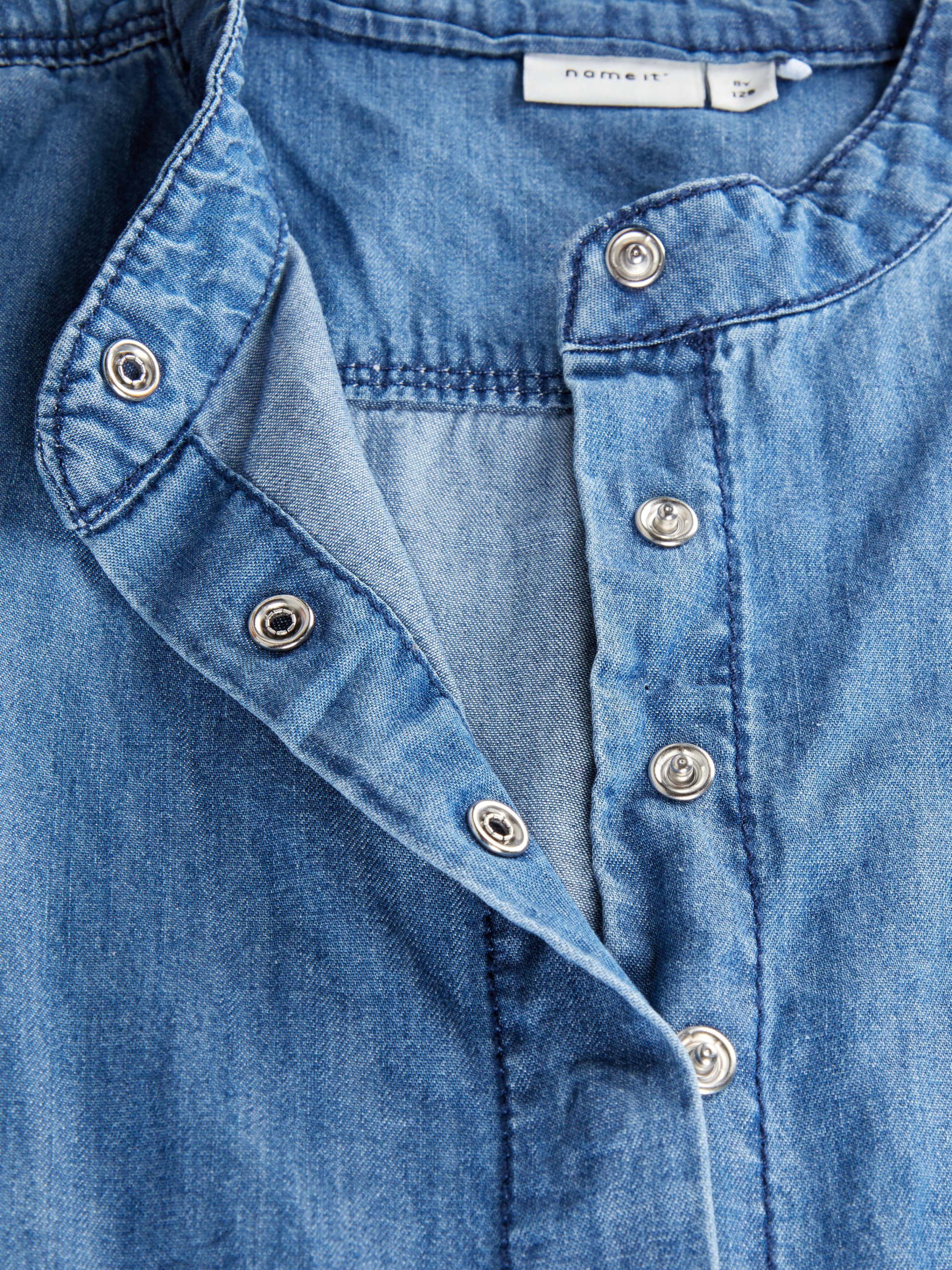 Name It Overall Name It Mädchen Jeans - Jumpsuit mit kurzen Ärmeln