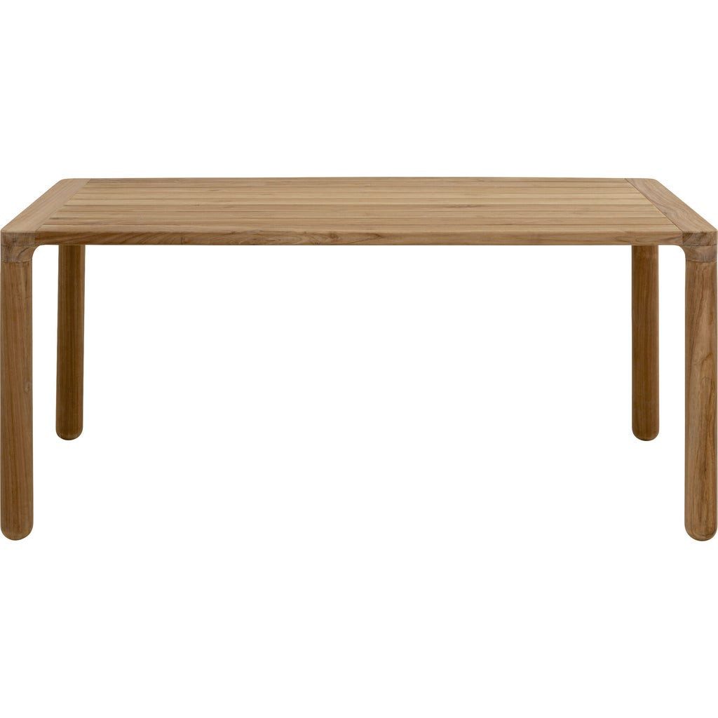 Kare Design Gartentisch Bella, Massivholz, 200x100 cm