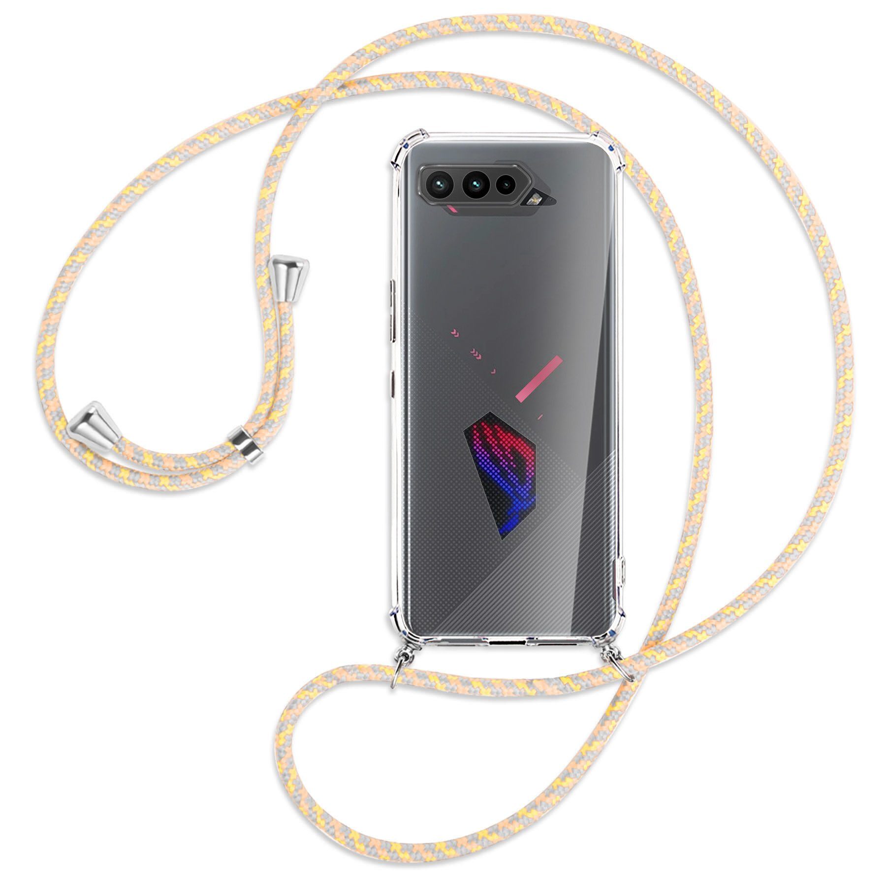 mtb more energy Handykette für Asus ROG Phone 5, 5 Ultimate, 5 Pro ZS673KS  [S], Umhängehülle mit Band [NC-421-S]