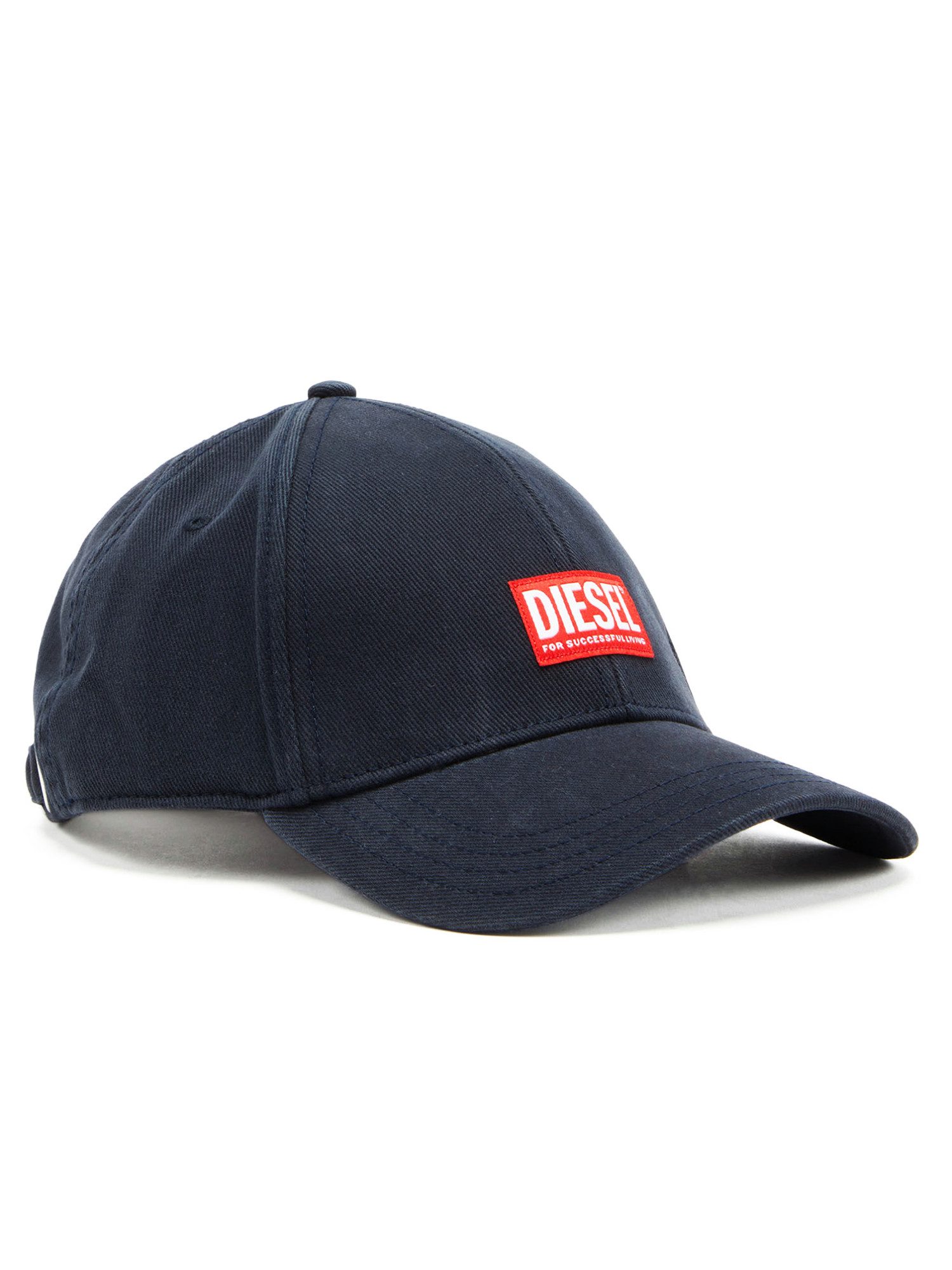 Diesel Baseball Cap Schnallenverschluss und Logo-Stickerei - CORRY-JACQ-WASH