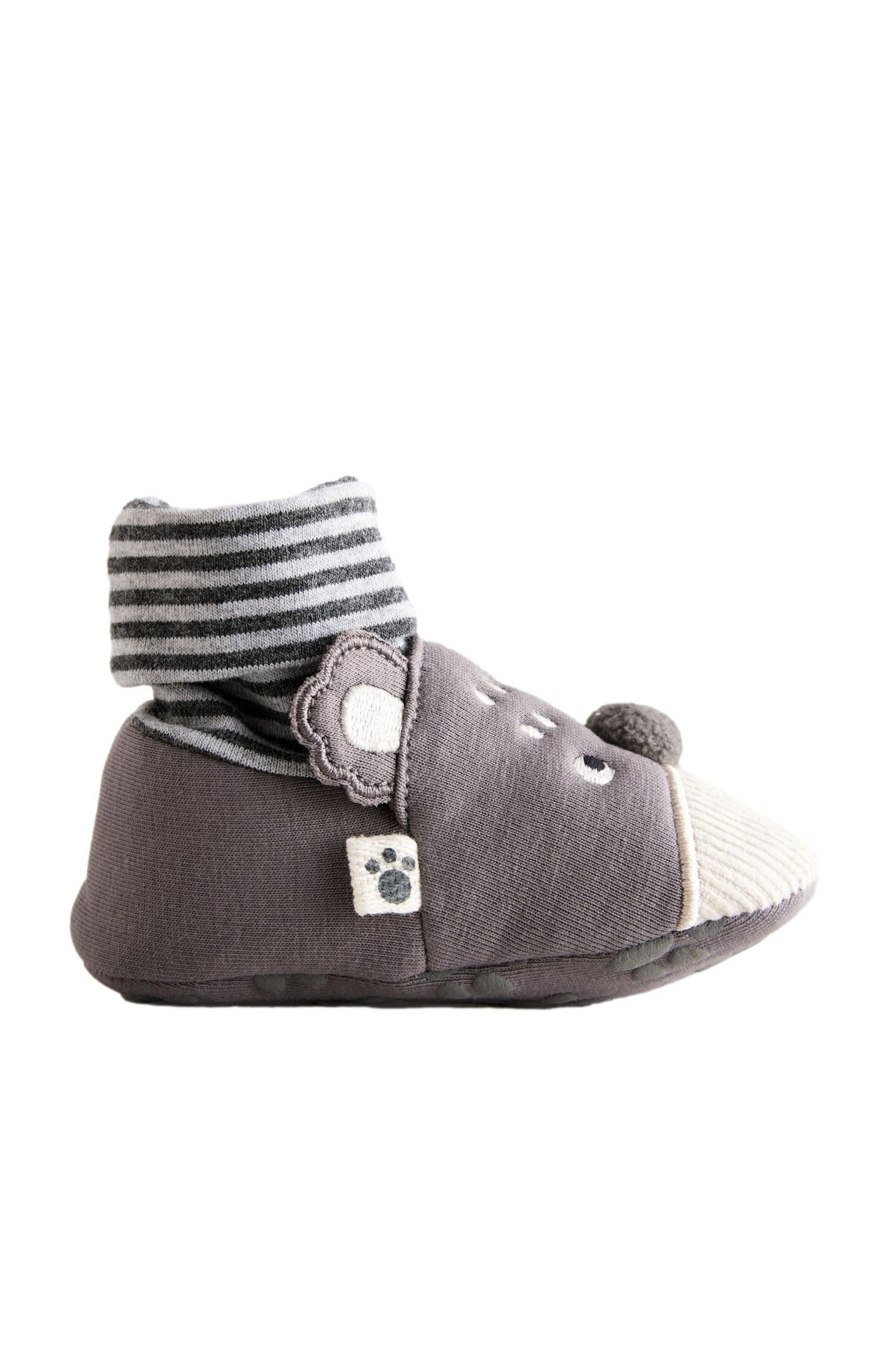 Babyschuh in Sockenoptik mit Laufgefühl Babystiefel