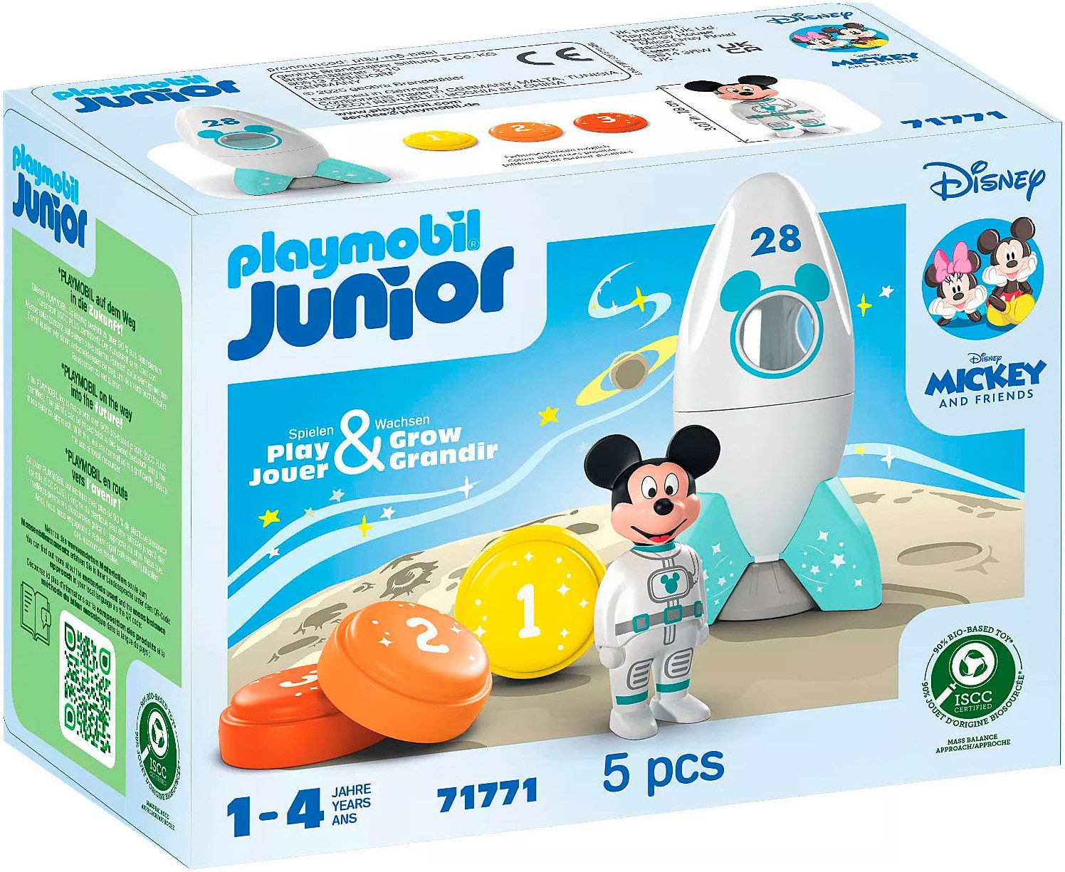 Playmobil® Micky Maus' Raketen- & Weltraum-Abenteuer günstig online kaufen