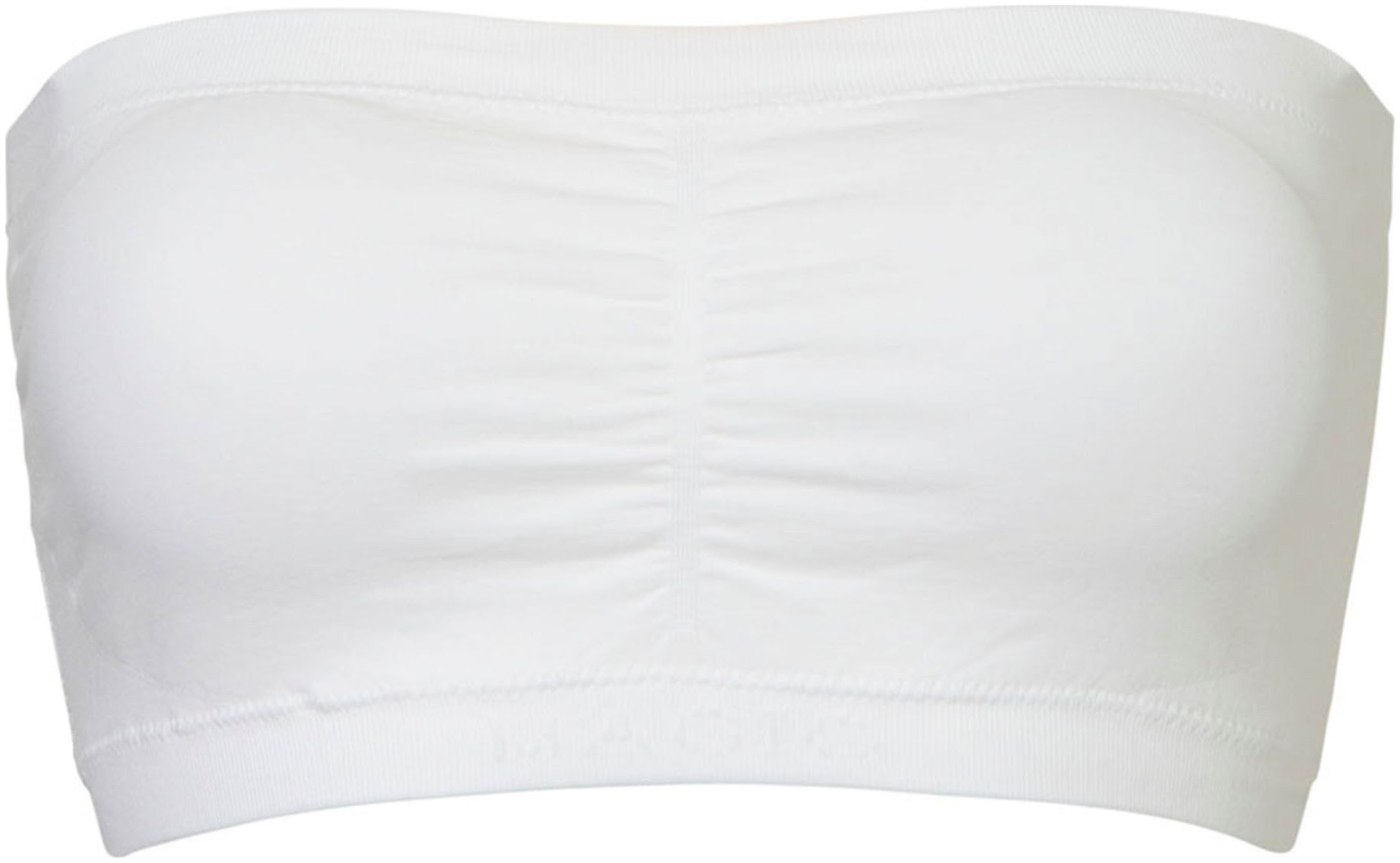 MAGIC Bodyfashion Bügelloser BH Comfort Bandeau mit herausnehmbaren Pads