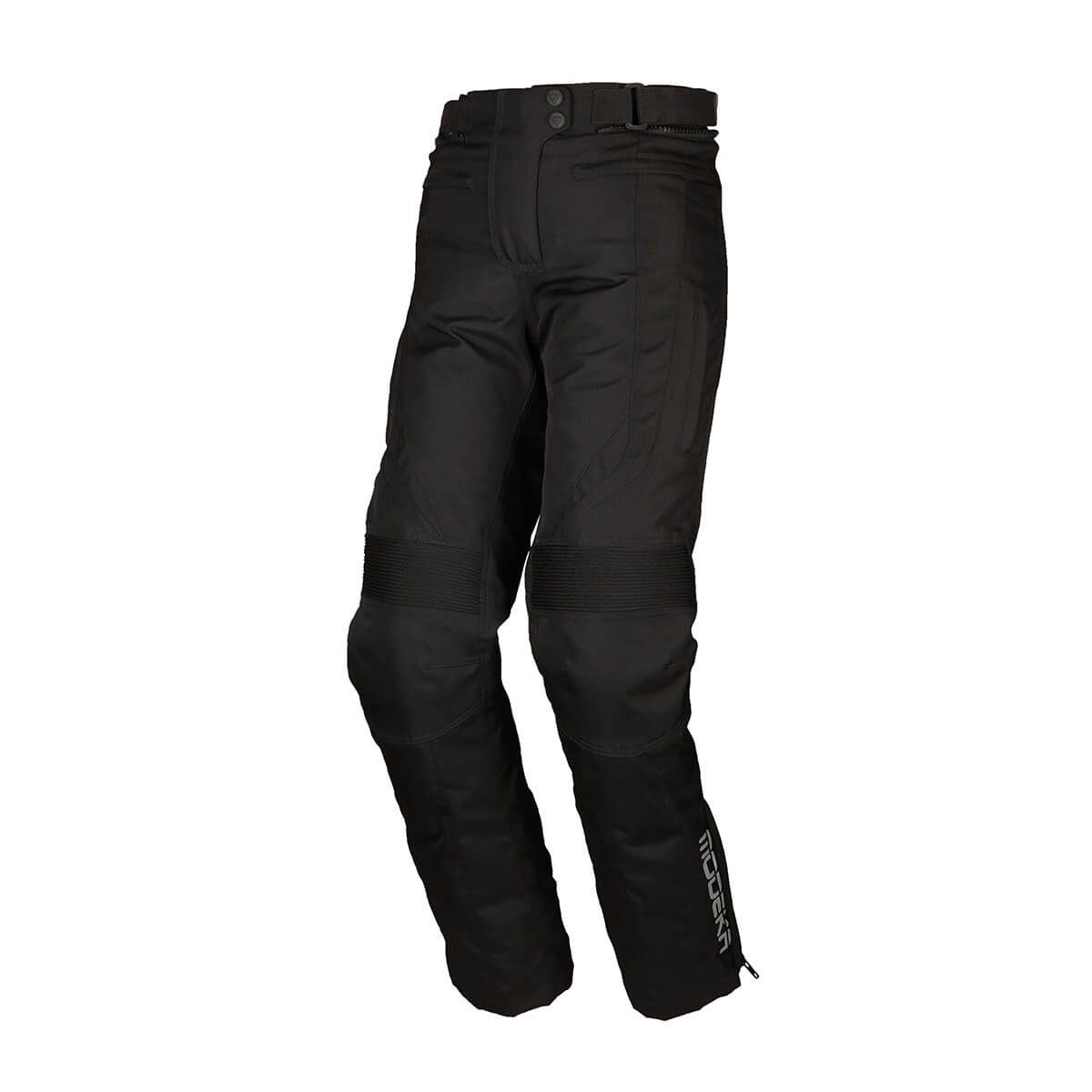 Damen Lady Motorradhose Luana wasserdicht, Modeka winddicht Modeka Motorradhose Schwarz,