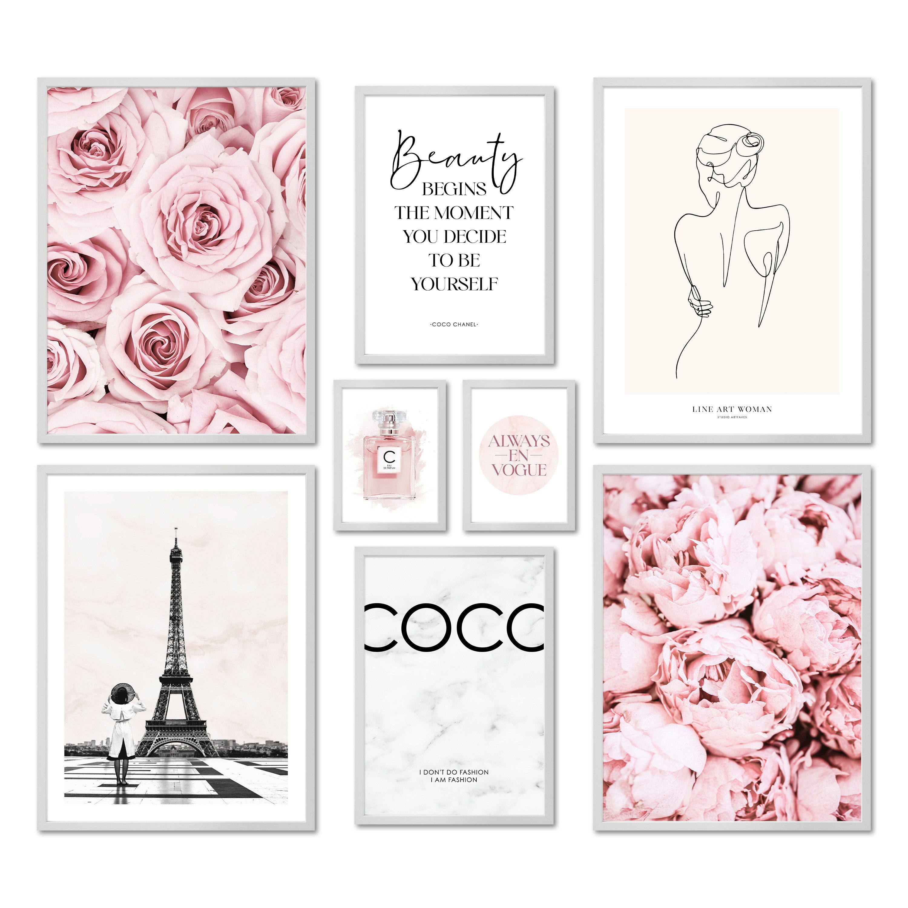 ARTFAVES Bilder-Collage Poster Set - COCO günstig online kaufen