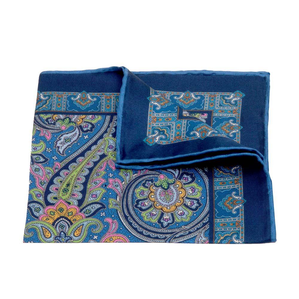 BGENTS Einstecktuch Handrolliertes Einstecktuch aus Seiden-Twill mit Paisle günstig online kaufen