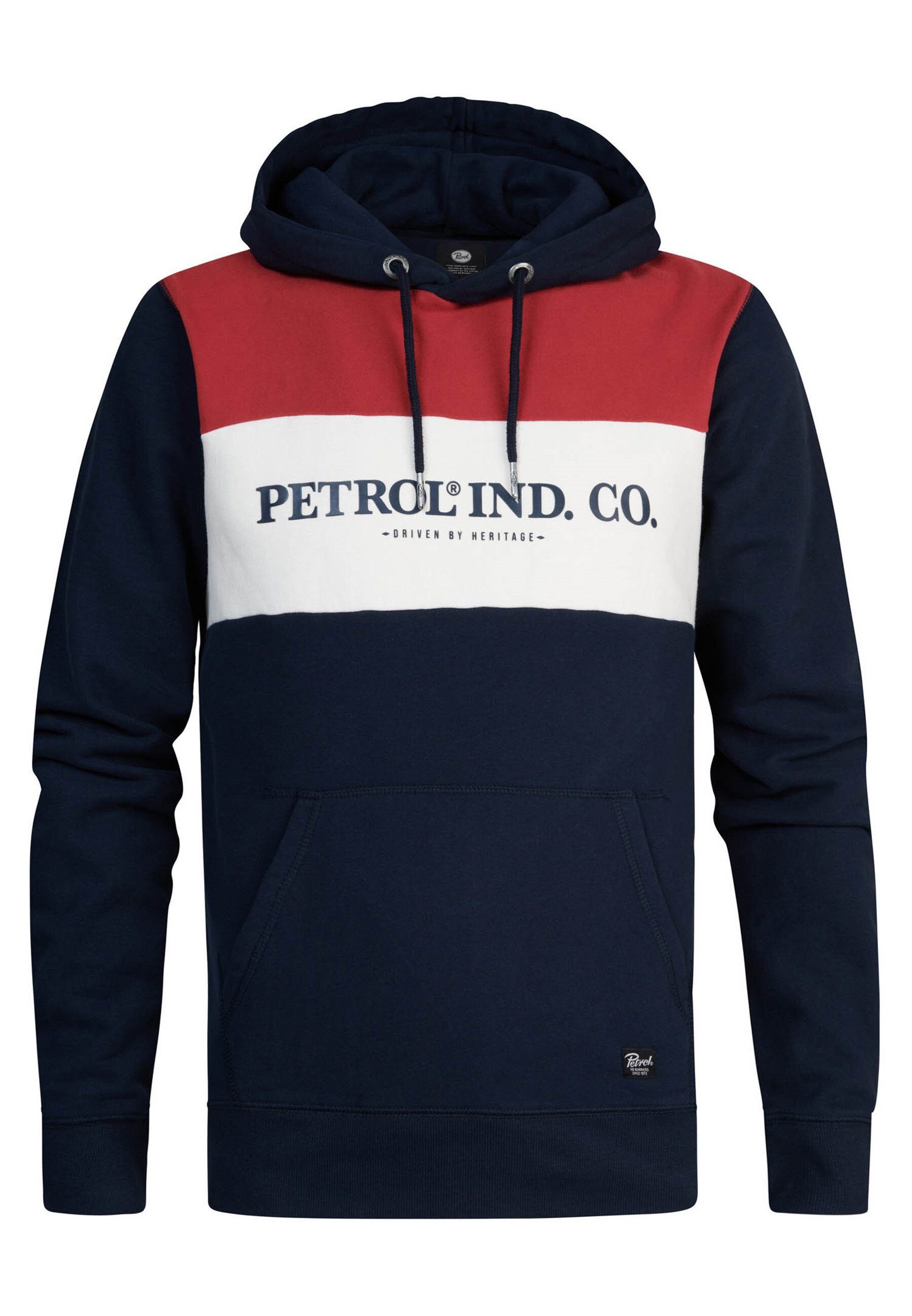 Petrol Industries Hoodie Kapuzenpullover Carmi Hoodie mit Color-Blocking (1 günstig online kaufen
