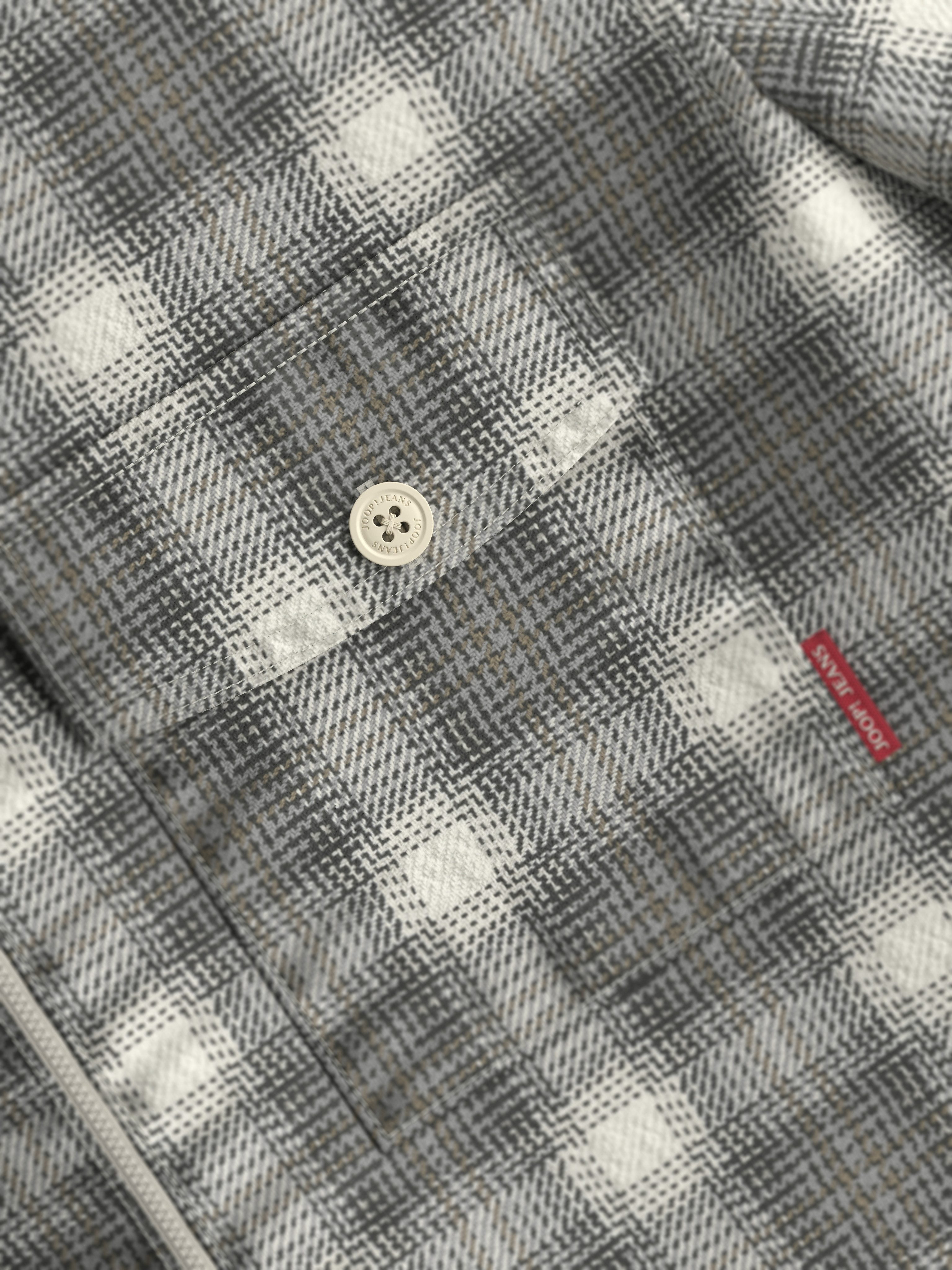Joop Jeans Langarmhemd Hacket-W mit Karomuster