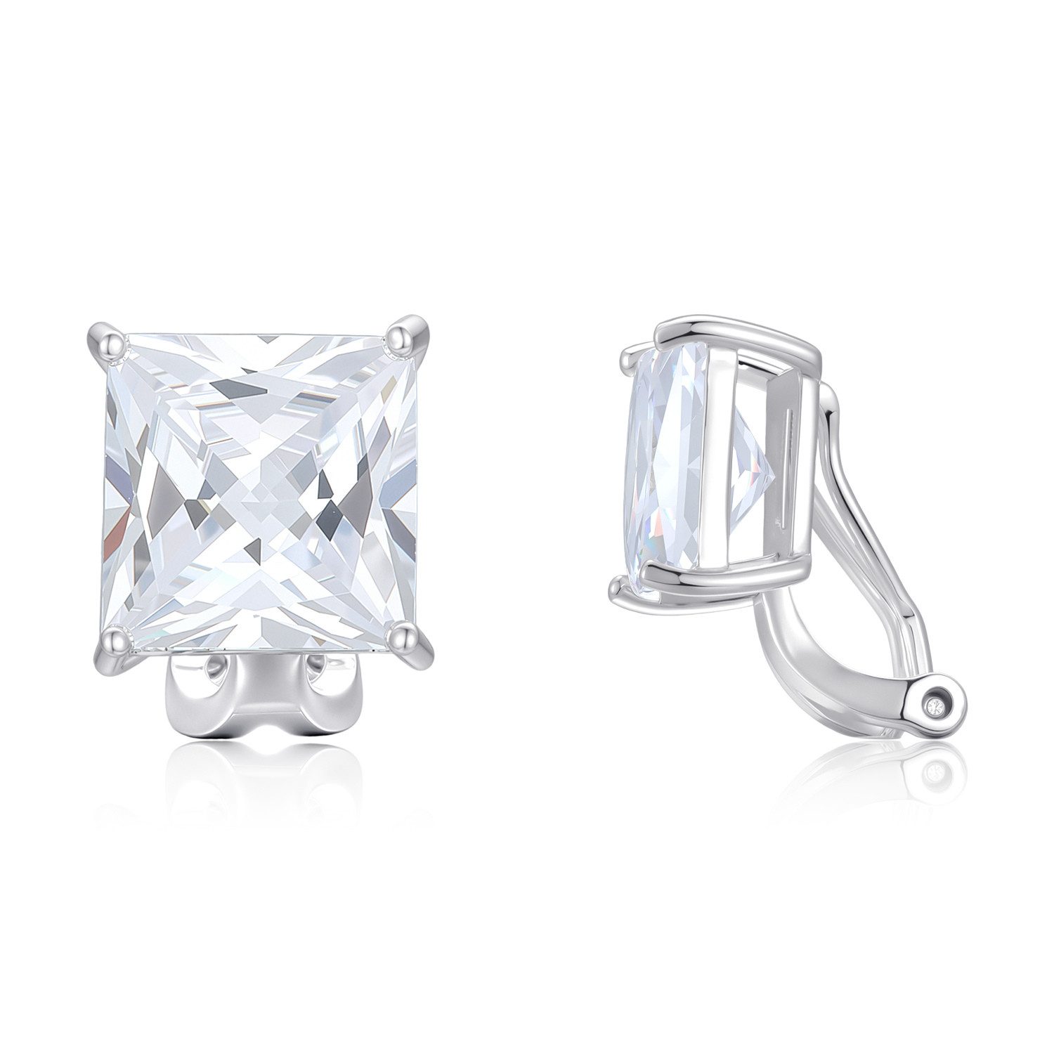 Sternvoll Paar Ohrclips Schmerzfreie Clip-On Ohrringe, schmerzfreie Ohrclip günstig online kaufen