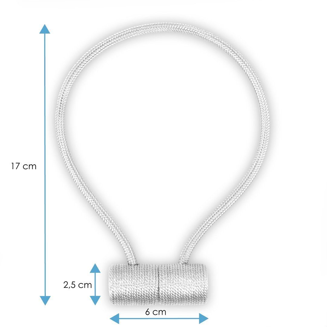 AmeliaHome Raffhalter Vorhang Gardinen Halter Raffhalter günstig online kaufen