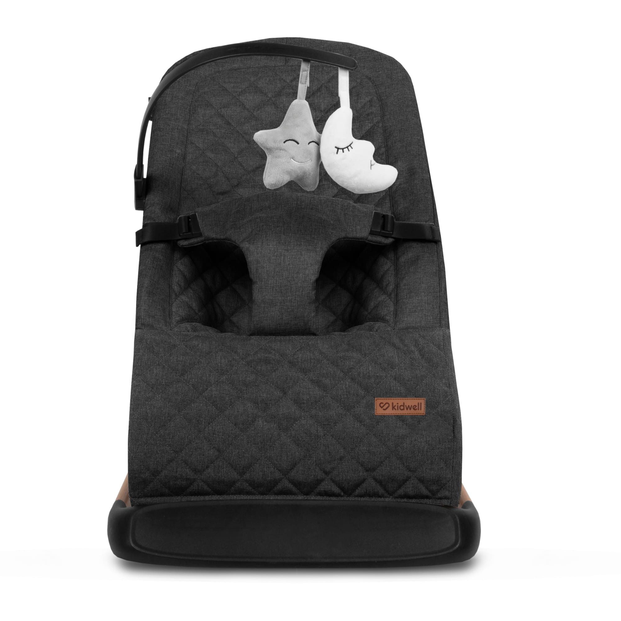 COIL Babywippe Baby Bouncer, Babyschaukel, Schaukelstuhl, 3-Stufen-Verstellung, Anti-Rutsch-Elemente, ergonomische Polsterung