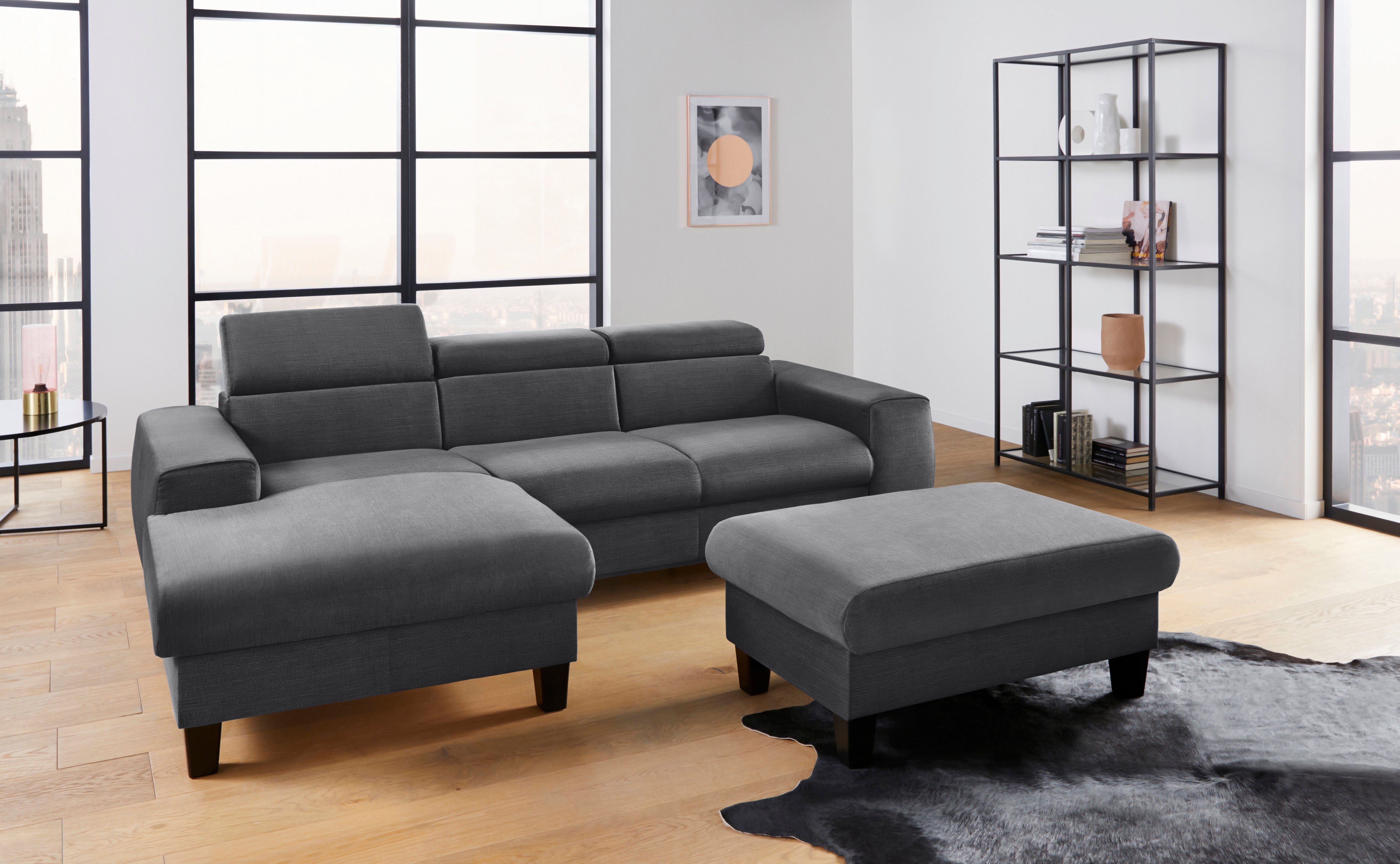 COTTA Polstergarnitur Morven L-Form, (Set), Set bestehend aus: Ecksofa mit günstig online kaufen