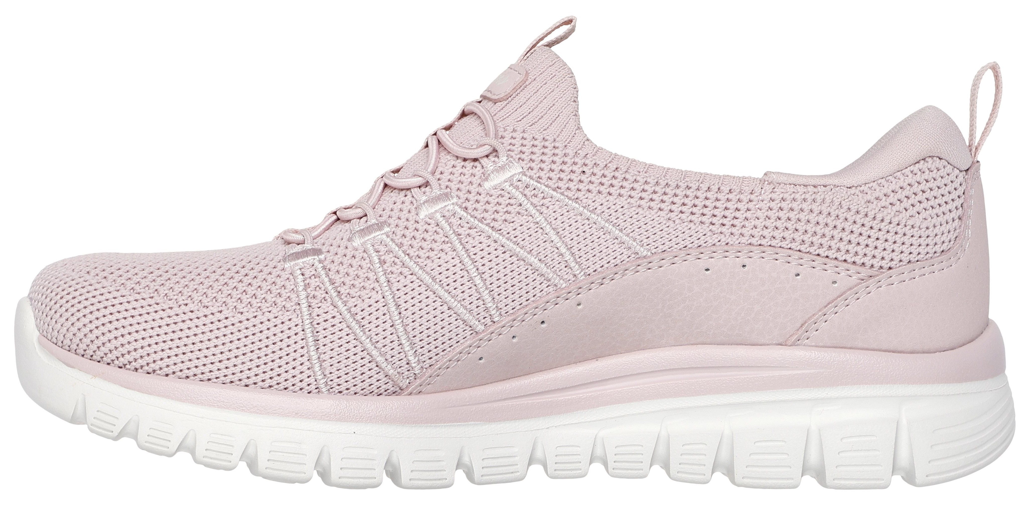 Skechers GRACEFUL-PICTURE PERFECT Slip-On Sneaker, Freizeitschuh, Slipper in veganer Verarbeitung – Bild 4 von 5