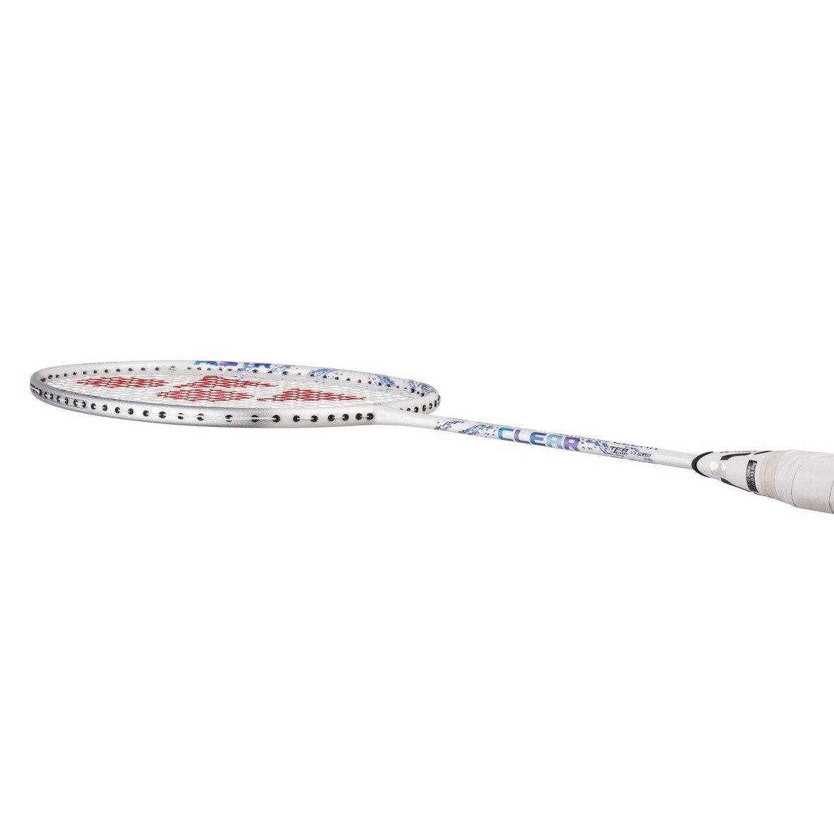 Yonex Badmintonschläger Astrox 02 Clear (kopflastig, sehr flexibel) weiss - besaitet, Gewichtsklasse: 4U/G5
