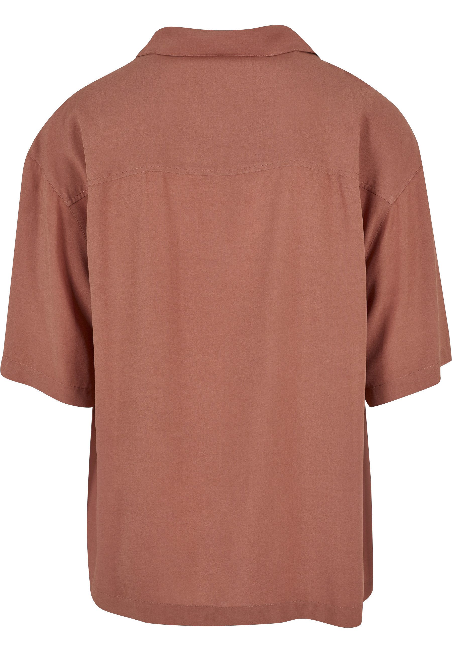 URBAN CLASSICS Kurzarmhemd Urban Classics Herren Oversized Resort Shirt (1-tlg) – Bild 2 von 5