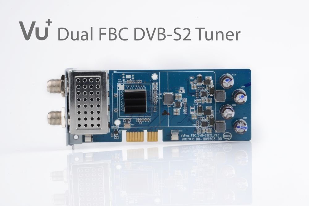 VU+ VU+ DVB-S2/S2X FBC Twin Tuner Uno 4K / Duo 4K / Ultimo 4K (8 Demodula Tuner