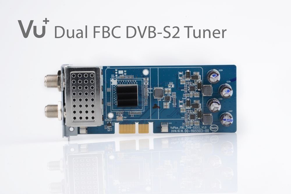 FBC (8 DVB-S2/S2X Duo 4K VU+ Tuner Demodula Ultimo VU+ 4K Twin / 4K Uno Tuner /