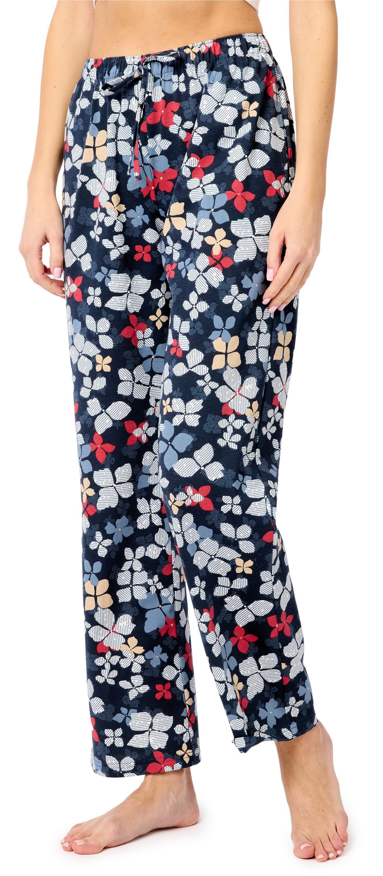 Merry Style Pyjamashorts Damen Schlafanzughose Lang MPP-001 (1-tlg)