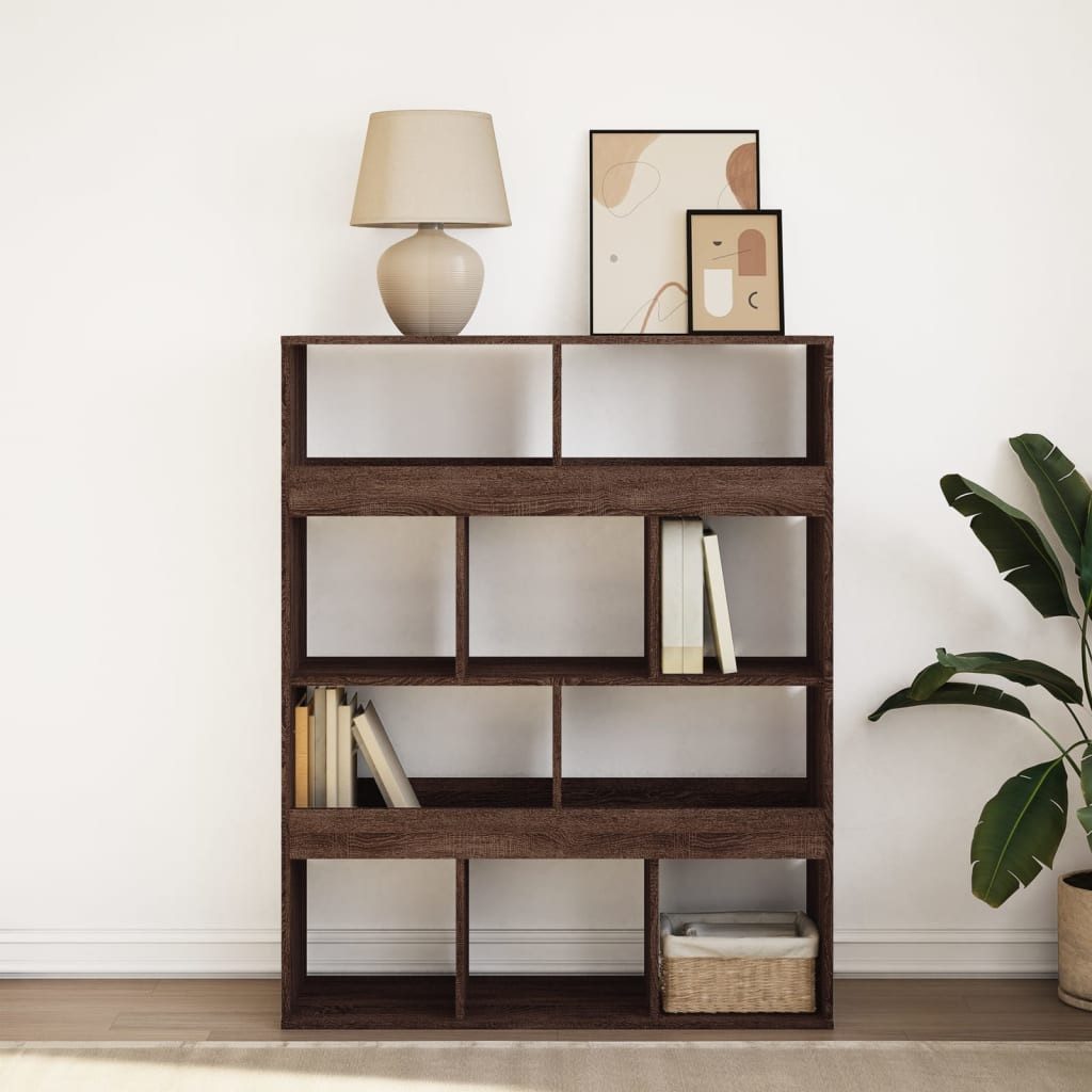 vidaXL Bücherregal Bücherregal Eichen-Optik 100x33x125,5 cm günstig online kaufen