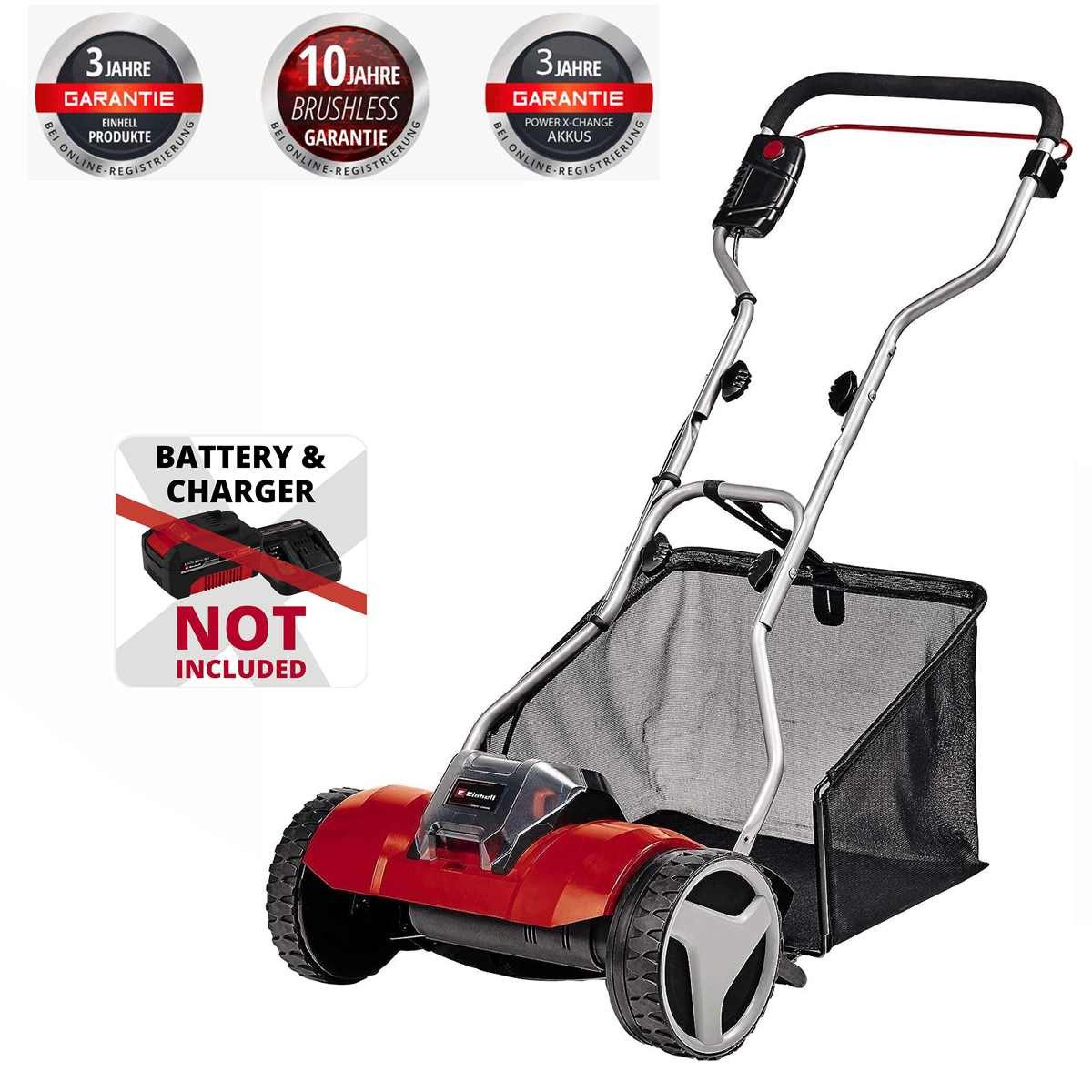 Einhell Spindelmäher Akku- Spindel Rasenmäher GE-HM günstig online kaufen