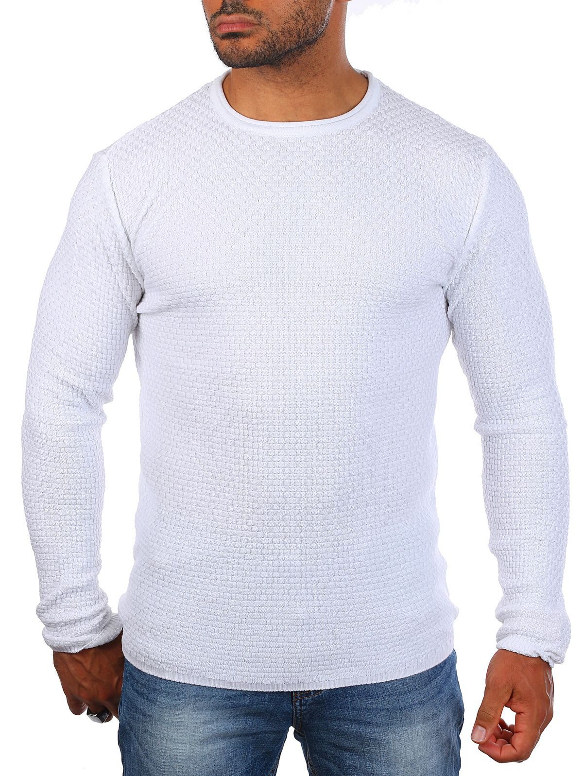 CARISMA Strickpullover Herren leichter Feinstrick einfarbig günstig online kaufen