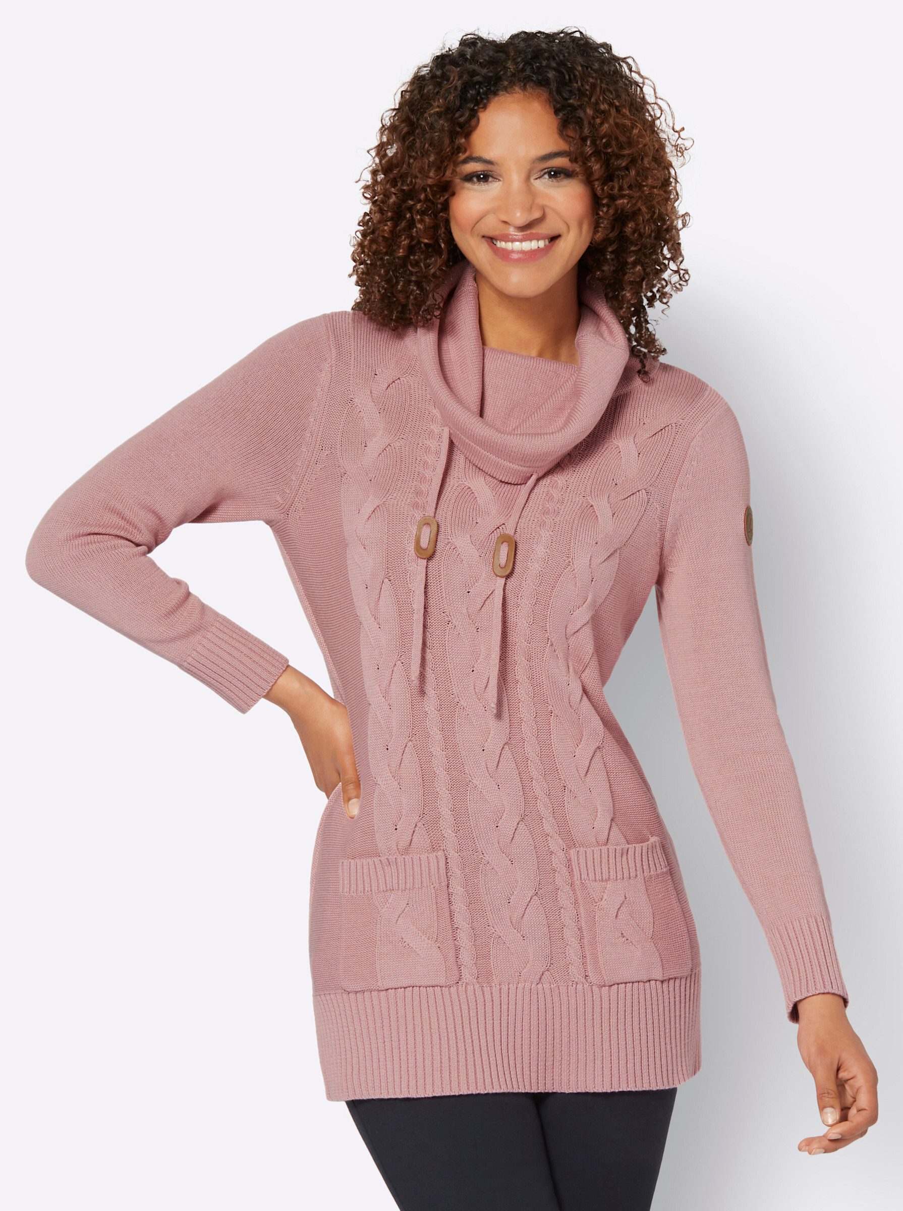 Strickpullover Longpullover