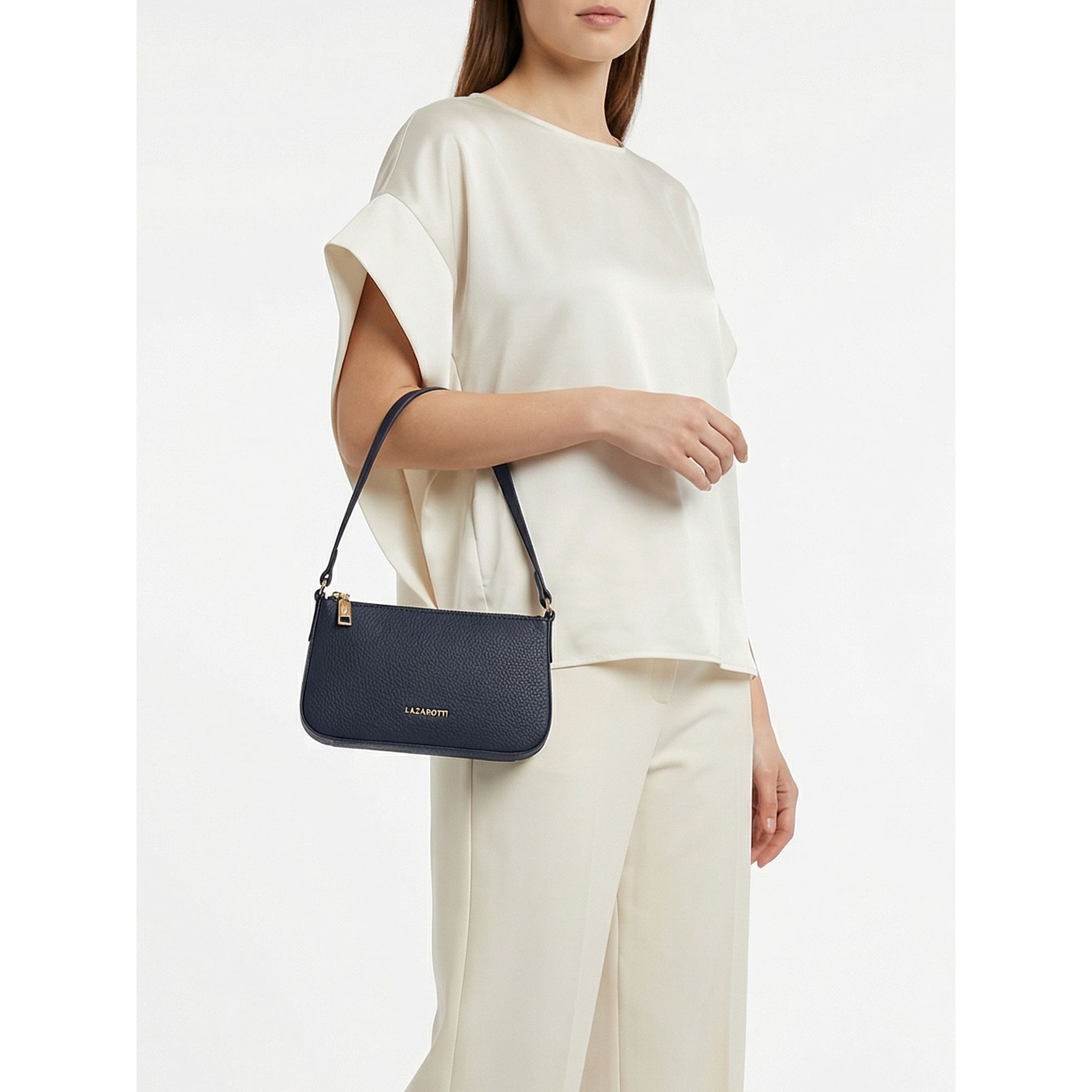 Lazarotti Schultertasche Bologna Leather, Leder