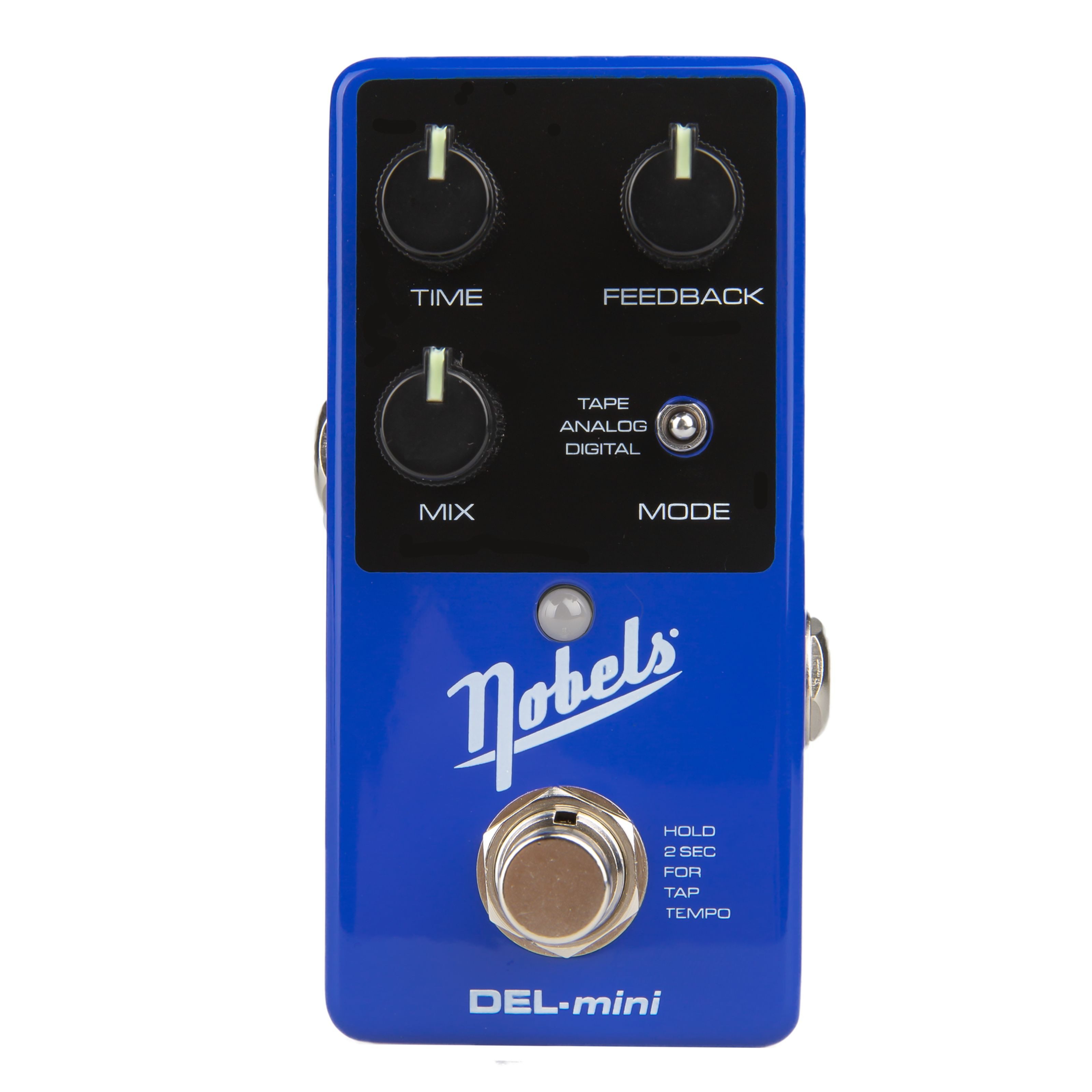 Nobels Musikinstrumentenpedal, (Effekte, Delays/Echos/Reverb), DEL-mini Delay - Effektgerät für Gitarren