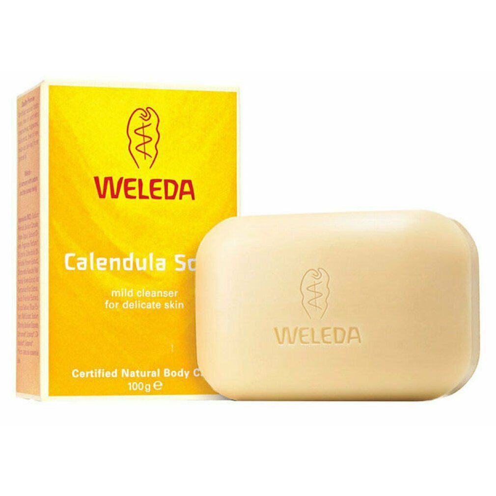 WELEDA Feste Duschseife Cos Jabon Vegetal Calendula 100g