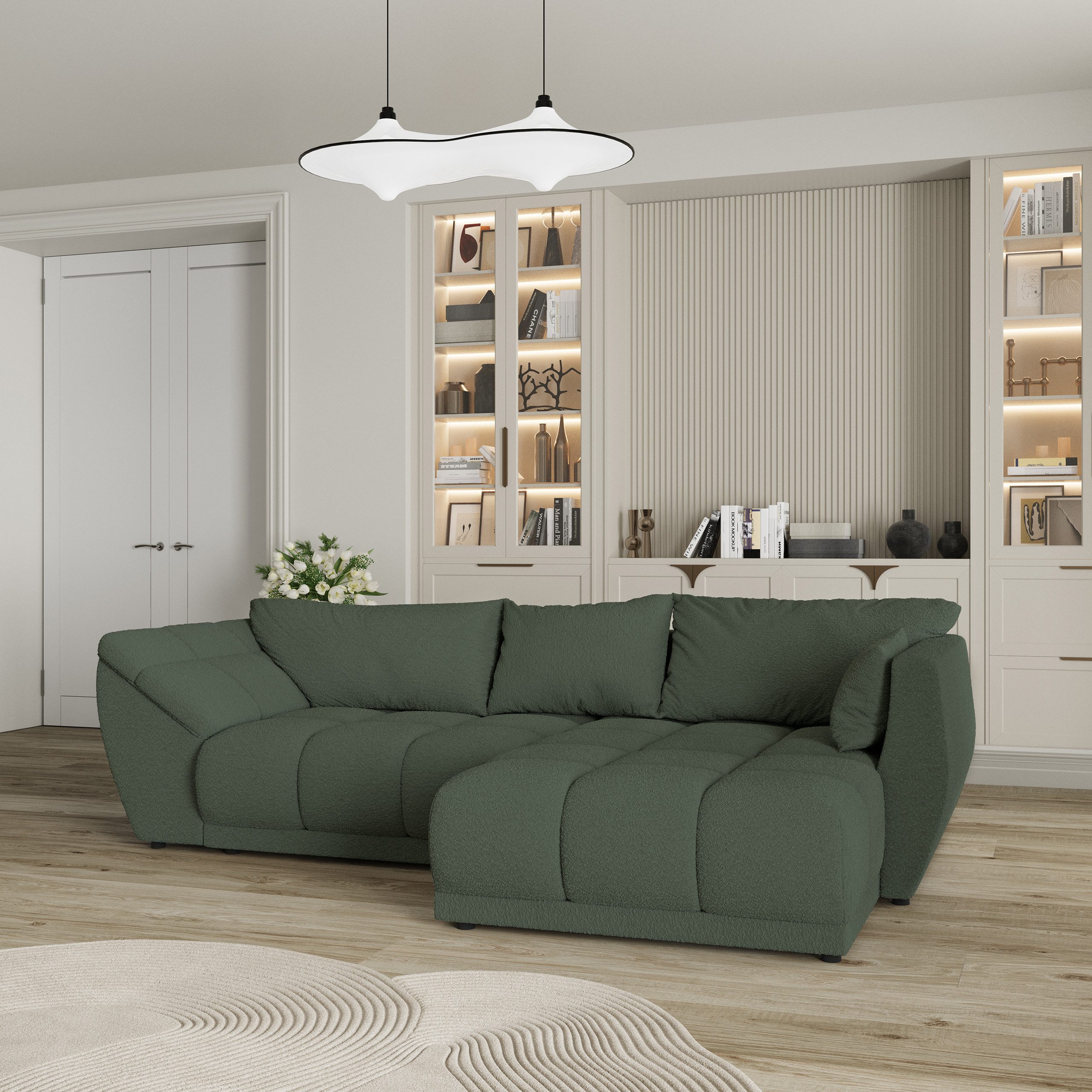 Masseno Ecksofa ORENTI mit Schlaffunktion L-Form, günstig online kaufen