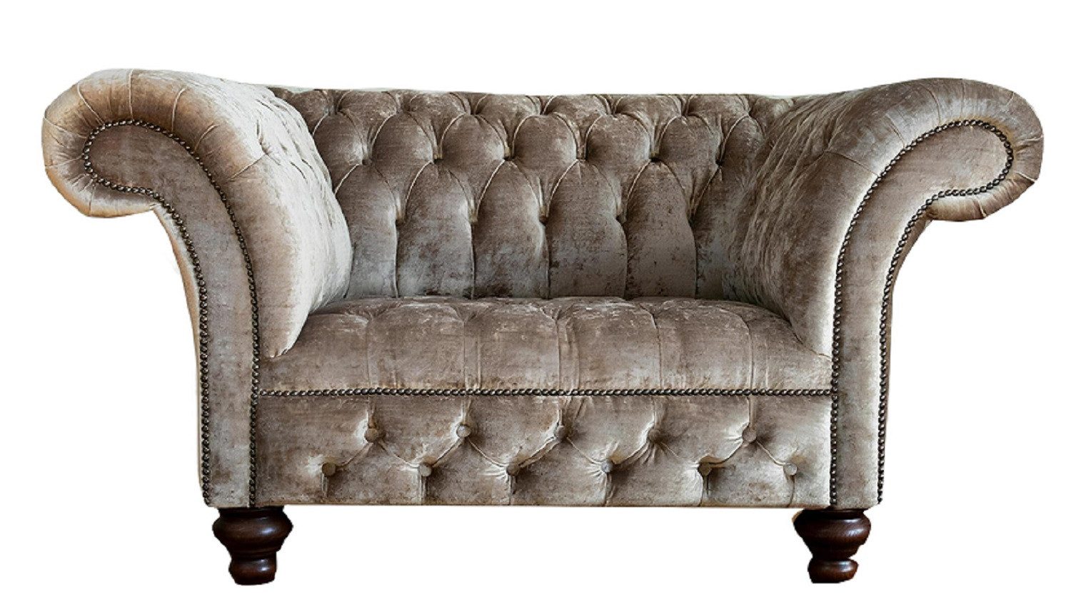 Xlmoebel Chesterfield-Sessel Stoff-Lounge-Sessel mit hochwertiger Polsterung und modernem Design (Sessel), Hergestellt in Europa