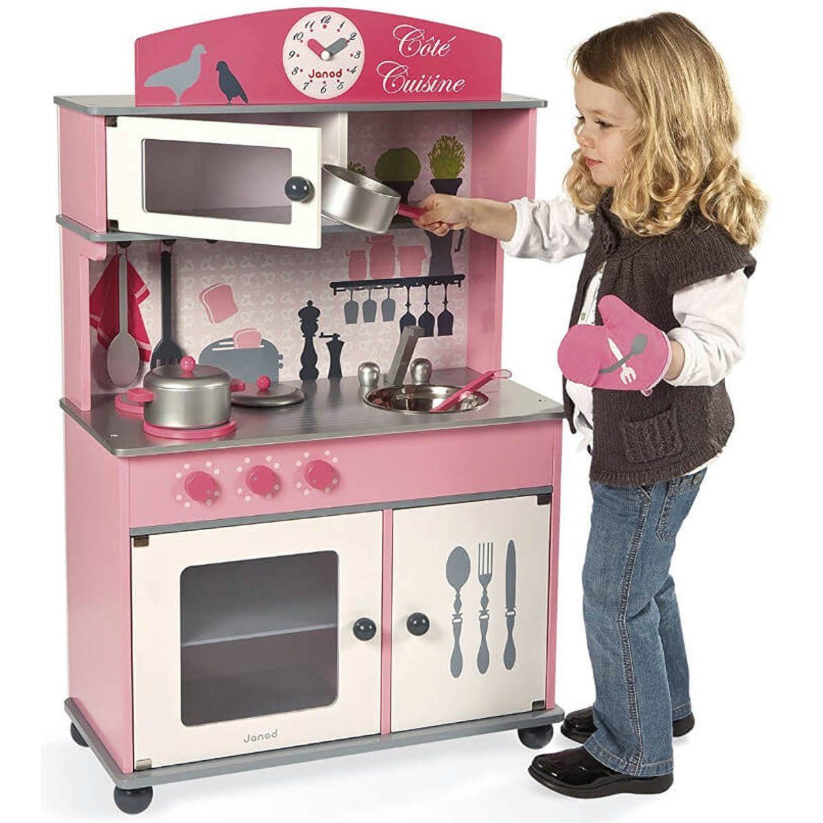 Janod Spielküche Janod J06565 Spielküche Cote Cuisine