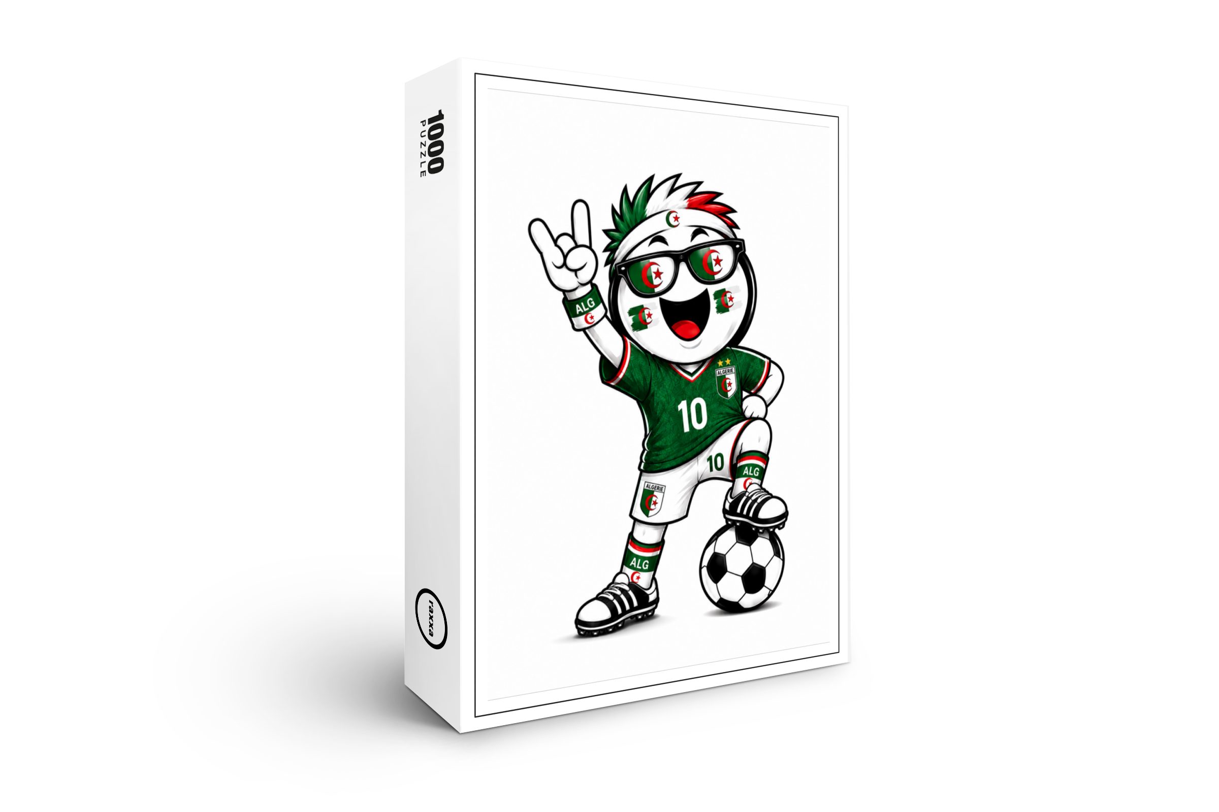 raxxa Puzzle "WM 2026 - Algerien", FSC®, 1000 Puzzleteile