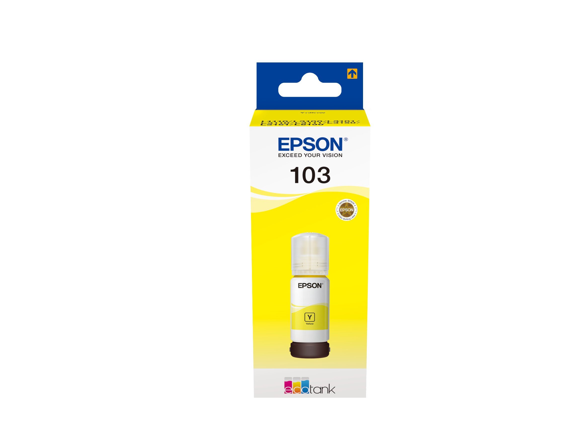 Epson Epson 103 Druckerpatrone 1 Stück(e) Original Gelb Tintenpatrone