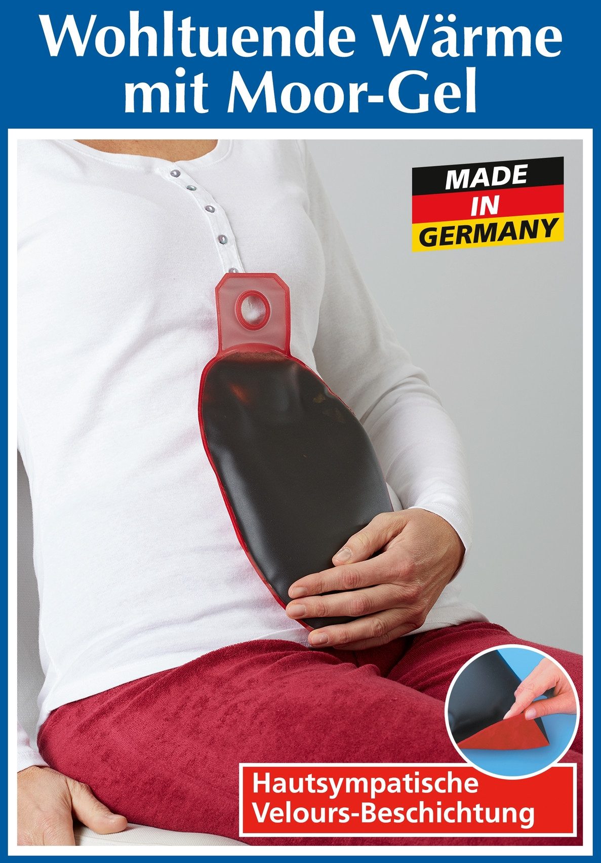 Maximex Wärmflasche Wärmflasche Exquisit Maße ca.: B: 32 cm x H: 1,5 cm x T: 17 cm, (1-tlg)