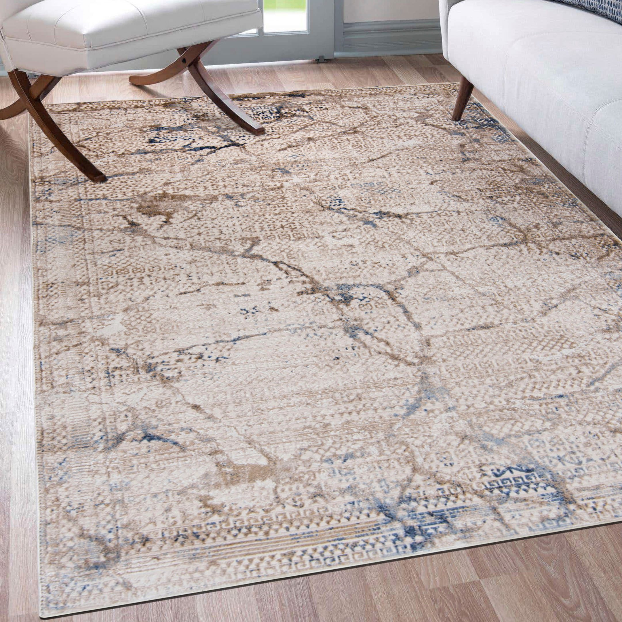 Mazovia Designteppich Modern Abstrakt Teppich für günstig online kaufen