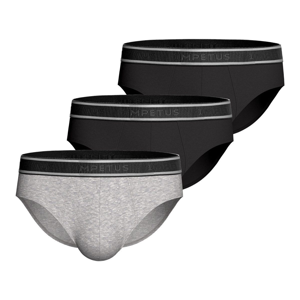 IMPETUS Slip P030021 Herren (3-St) Unterwäsche, Unterhose, Höschen, Schlüpfer, Sportslip