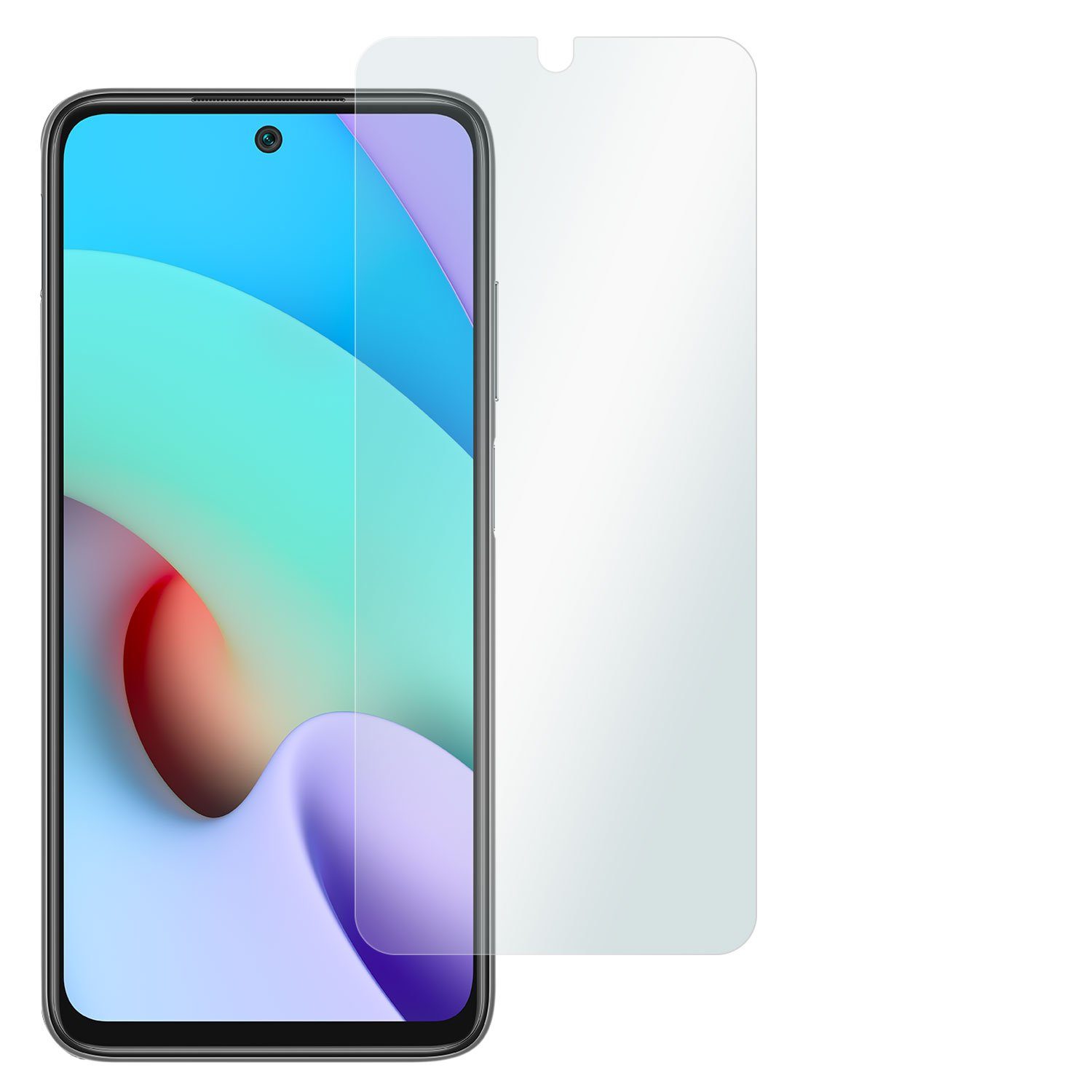 SLABO Schutzfolie 4 x Crystal Clear, Xiaomi Redmi 10 (2021 2022)