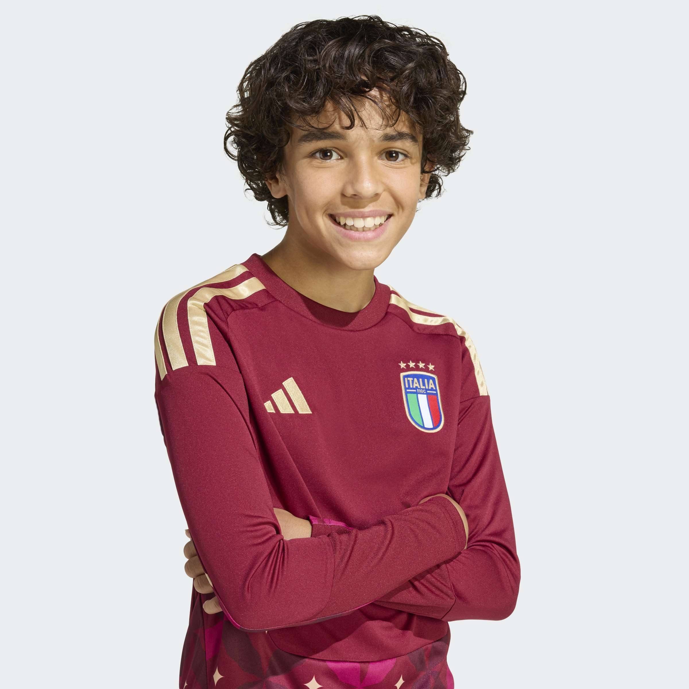 adidas Performance Torwarttrikot ITALIEN 26 KIDS TORWART-HEIMTRIKOT, LANGÄRMLIG (1-tlg)