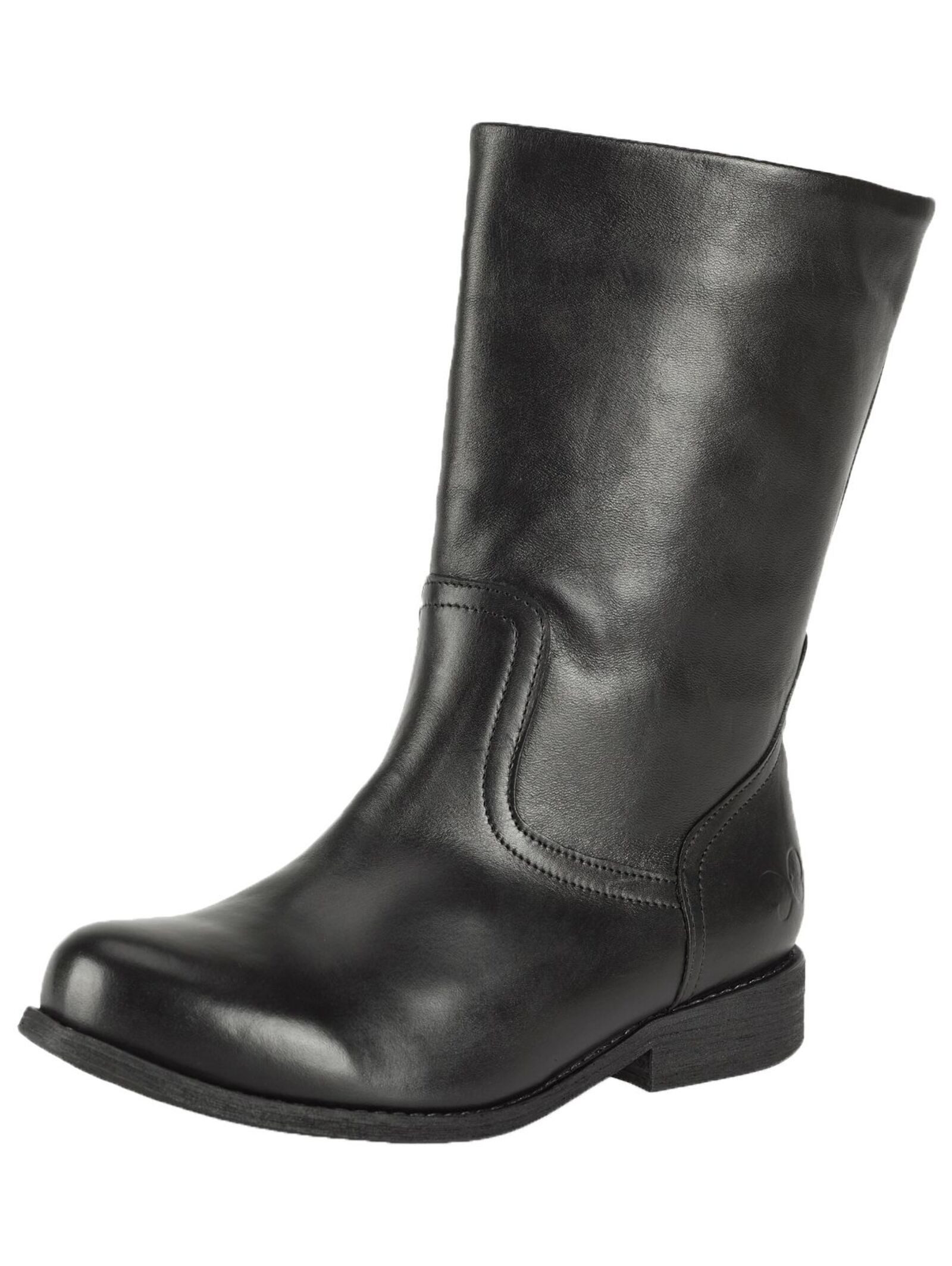 Felmini Wide Fit Stiefel Leder Stiefel günstig online kaufen