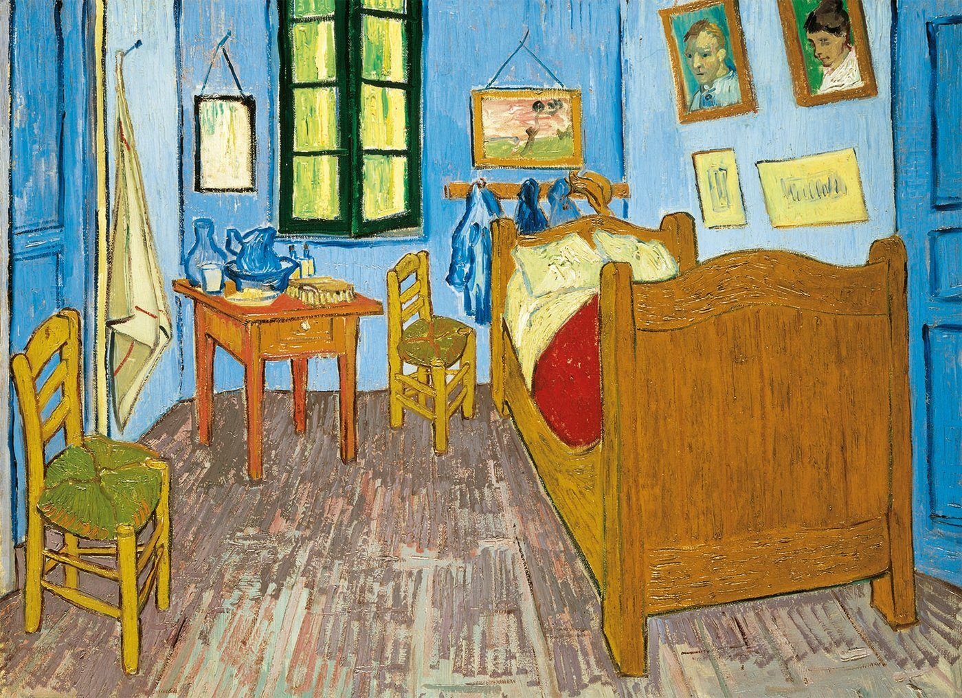 Clementoni® Puzzle Museum Collection 1000 Van in Schlafzimmer Puzzleteile Gogh Arles