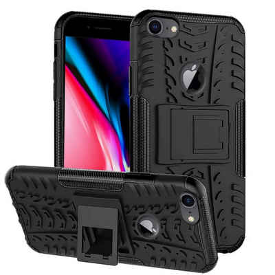 CoolGadget Handyhülle Outdoor Case Hybrid Cover für Apple iPhone 7 Plus / 8 Plus 5,5 Zoll, Schutzhülle robust Handy Case für iPhone 7 Plus, iPhone 8 Plus Hülle