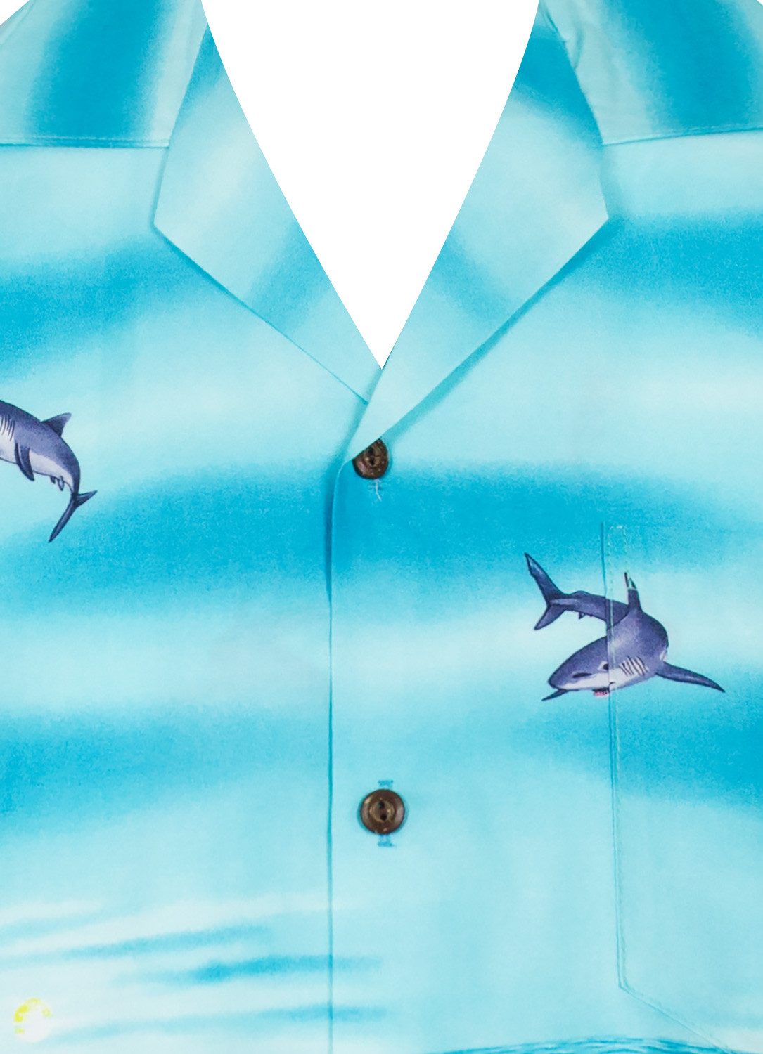 KY's Hawaiihemd Haie Original Hawaiihemd mit günstig online kaufen