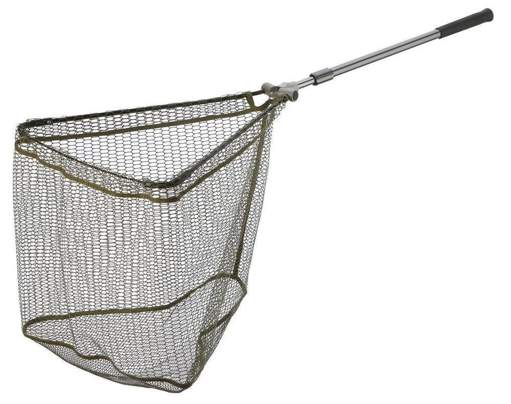 Cormoran Angelkescher Cormoran Klappkescher 6246-2 60x60cm 220cm 2-teilig Netz Angelkescher